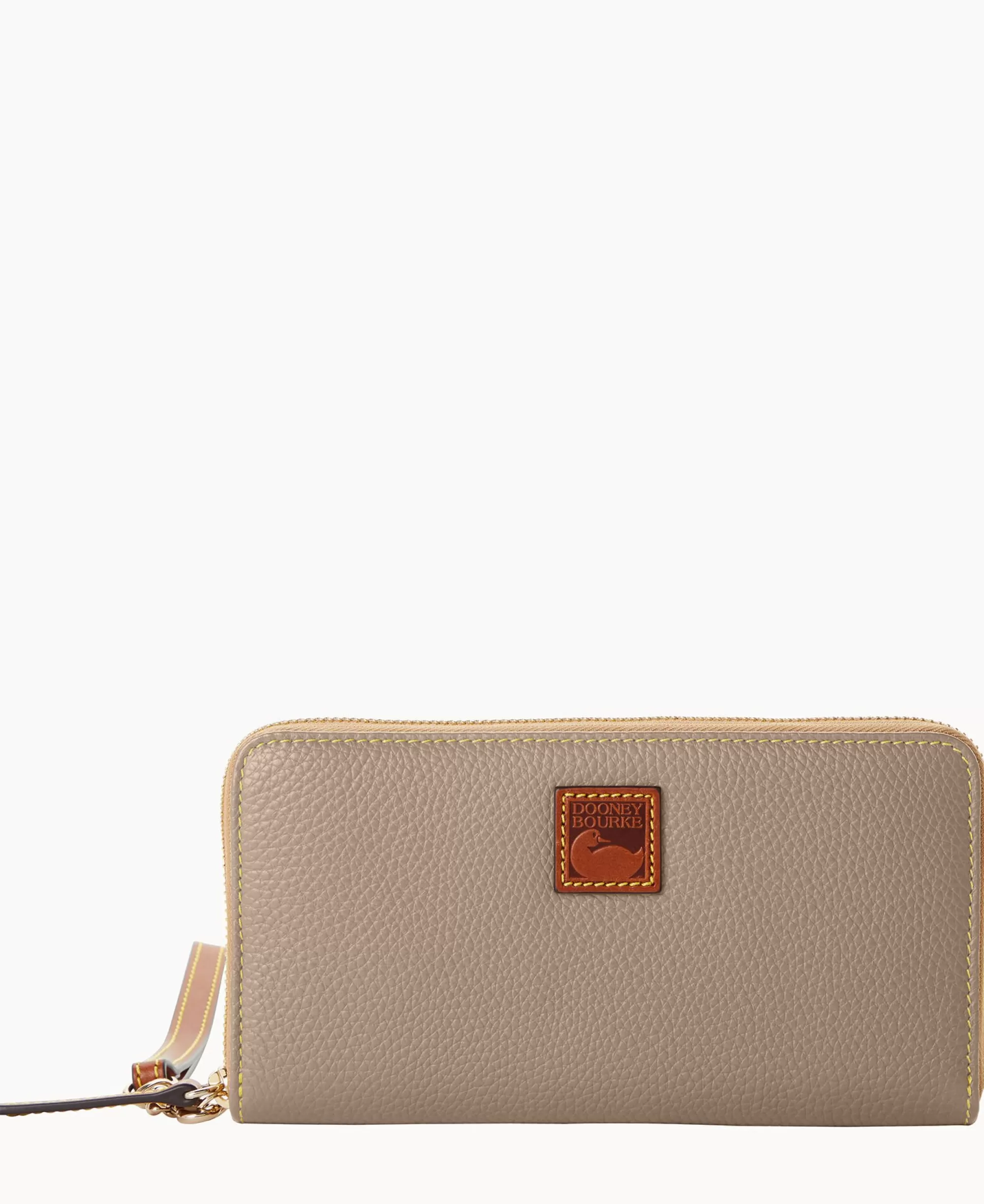 Dooney & Bourke The Pebble Grain Collection | Grab and Go^Pebble Grain Large Zip Around Wristlet