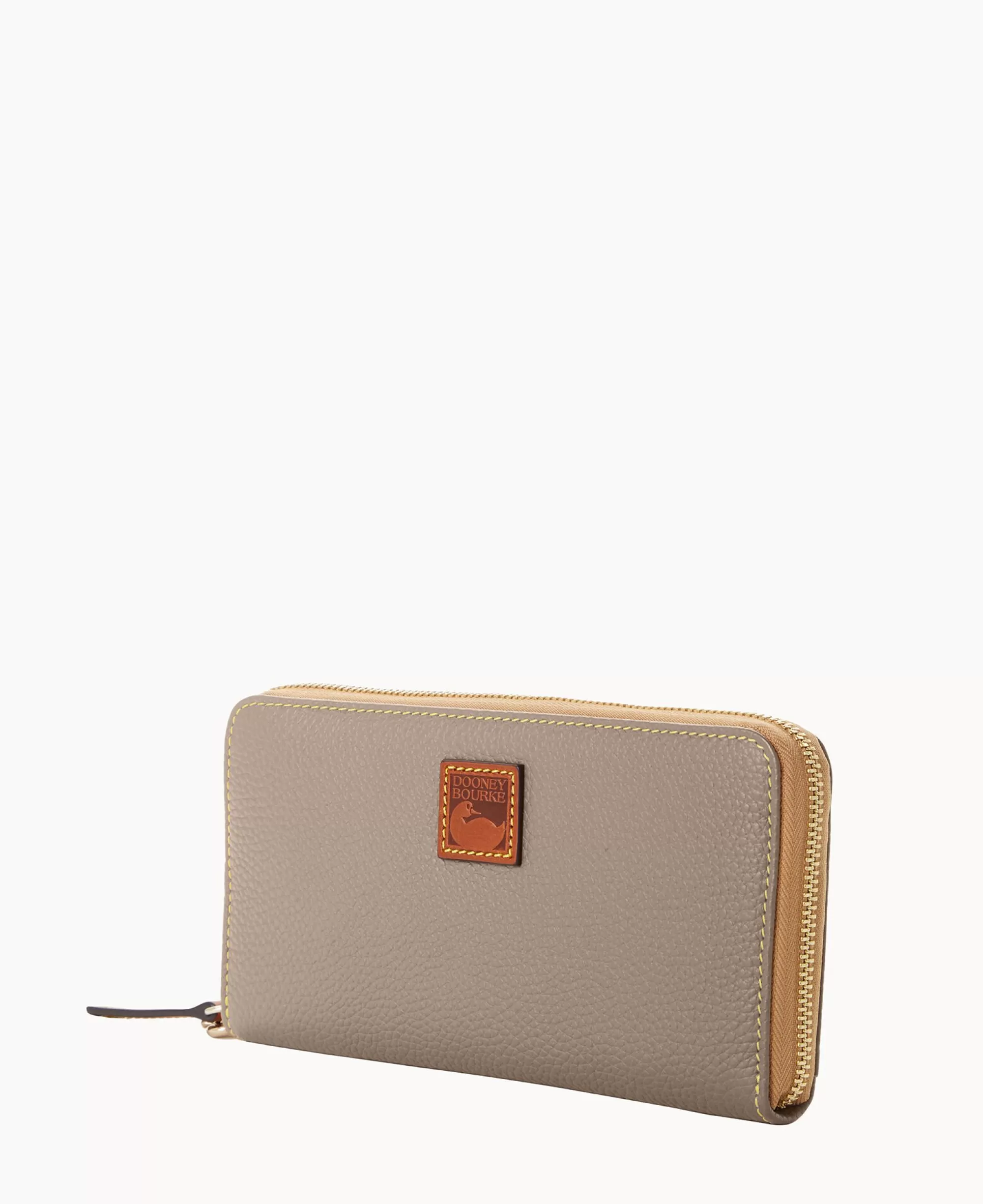 Dooney & Bourke The Pebble Grain Collection | Grab and Go^Pebble Grain Large Zip Around Wristlet