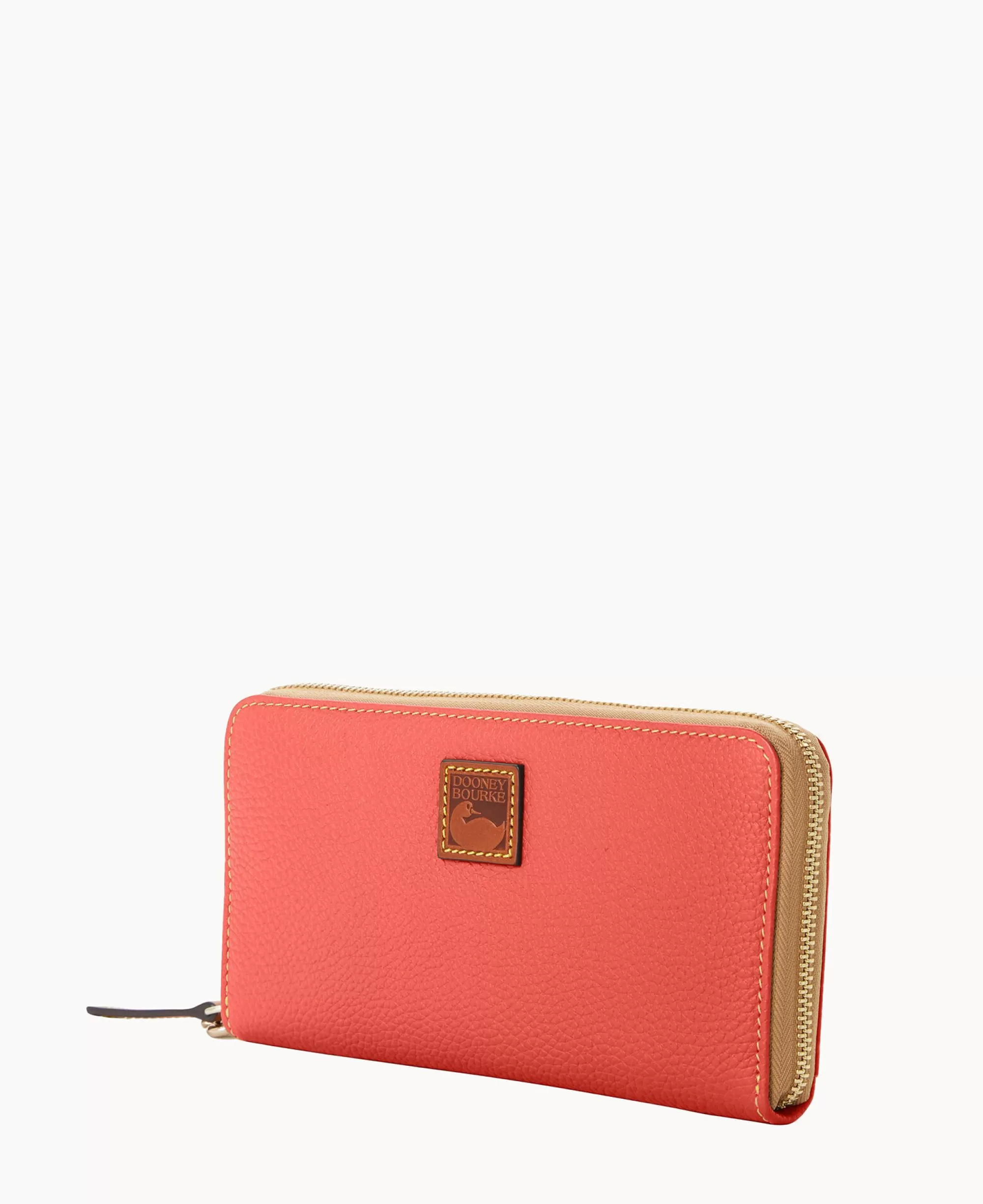 Dooney & Bourke The Pebble Grain Collection | Grab and Go^Pebble Grain Large Zip Around Wristlet