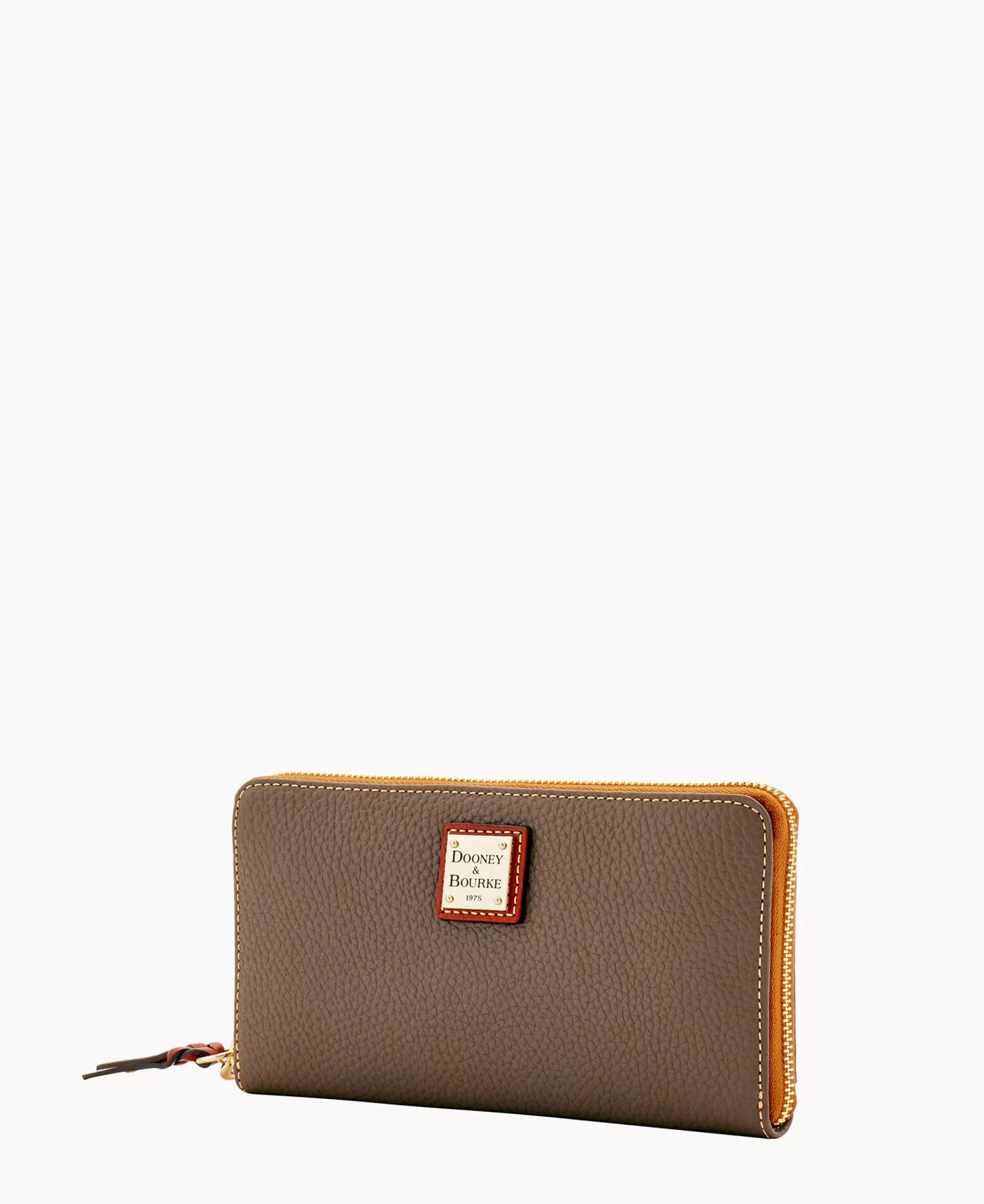 Dooney & Bourke The Pebble Grain Collection | Grab and Go^Pebble Grain Large Zip Around Wristlet