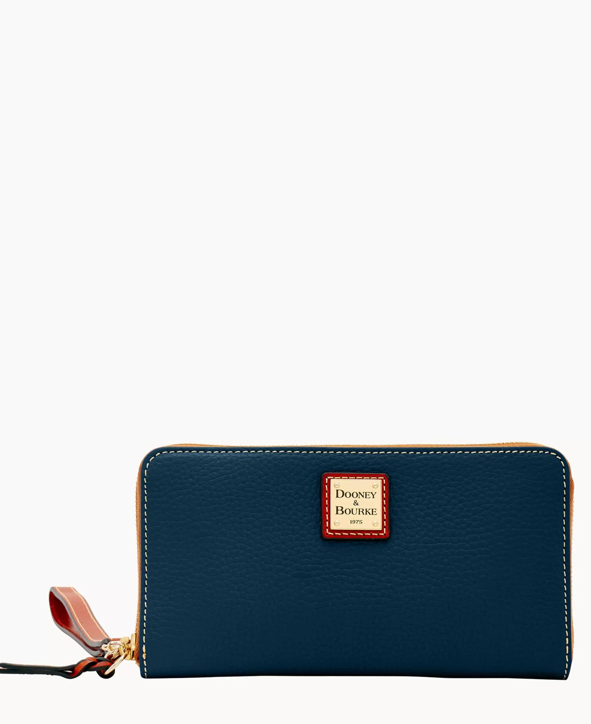 Dooney & Bourke The Pebble Grain Collection | Grab and Go^Pebble Grain Large Zip Around Wristlet