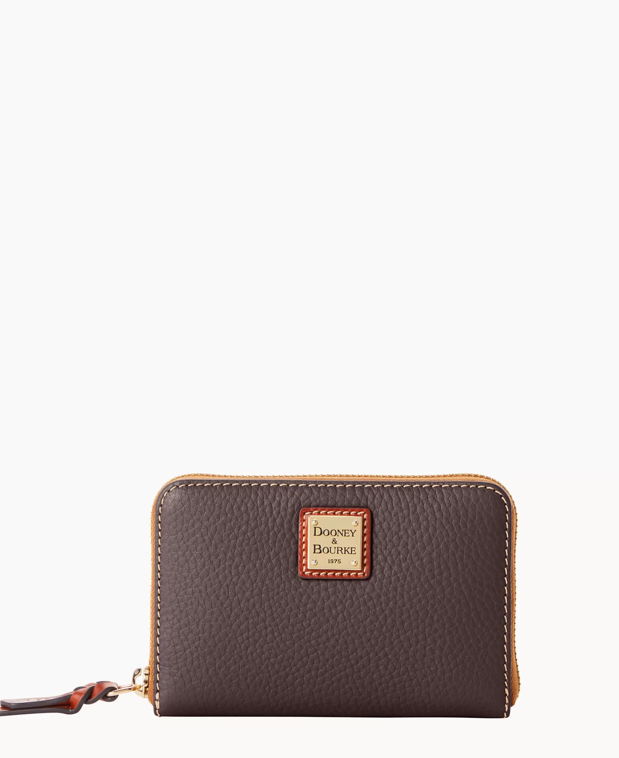 Dooney & Bourke The Pebble Grain Collection | Grab and Go^Pebble Grain Medium Zip Around Wallet