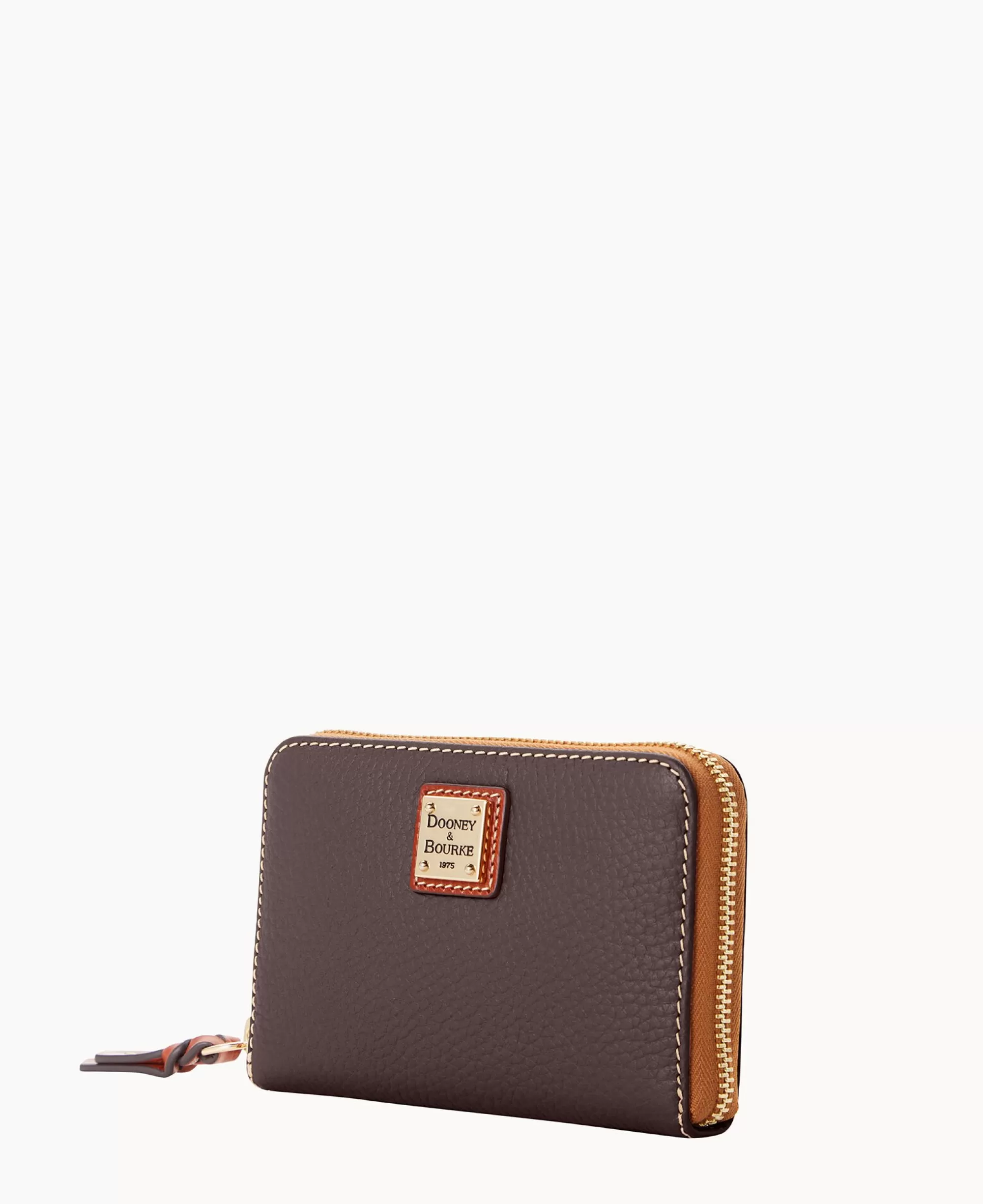 Dooney & Bourke The Pebble Grain Collection | Grab and Go^Pebble Grain Medium Zip Around Wallet