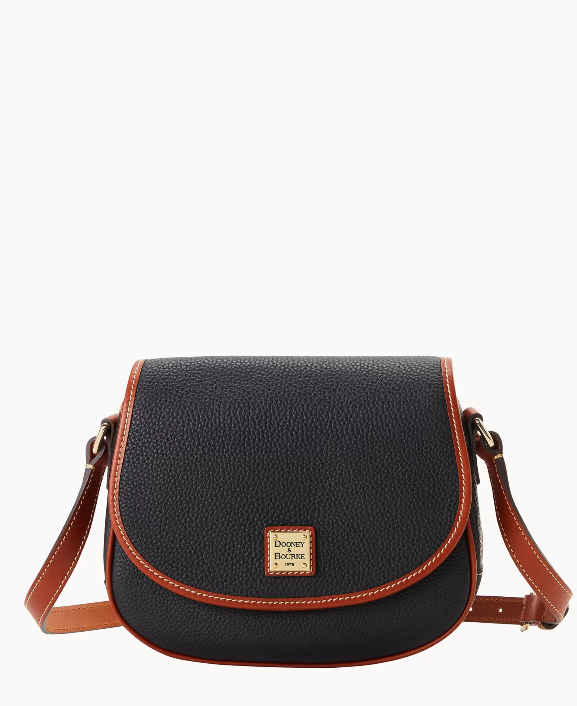 Dooney & Bourke The Pebble Grain Collection | Pebbled Leather^Pebble Grain Saddle Bag