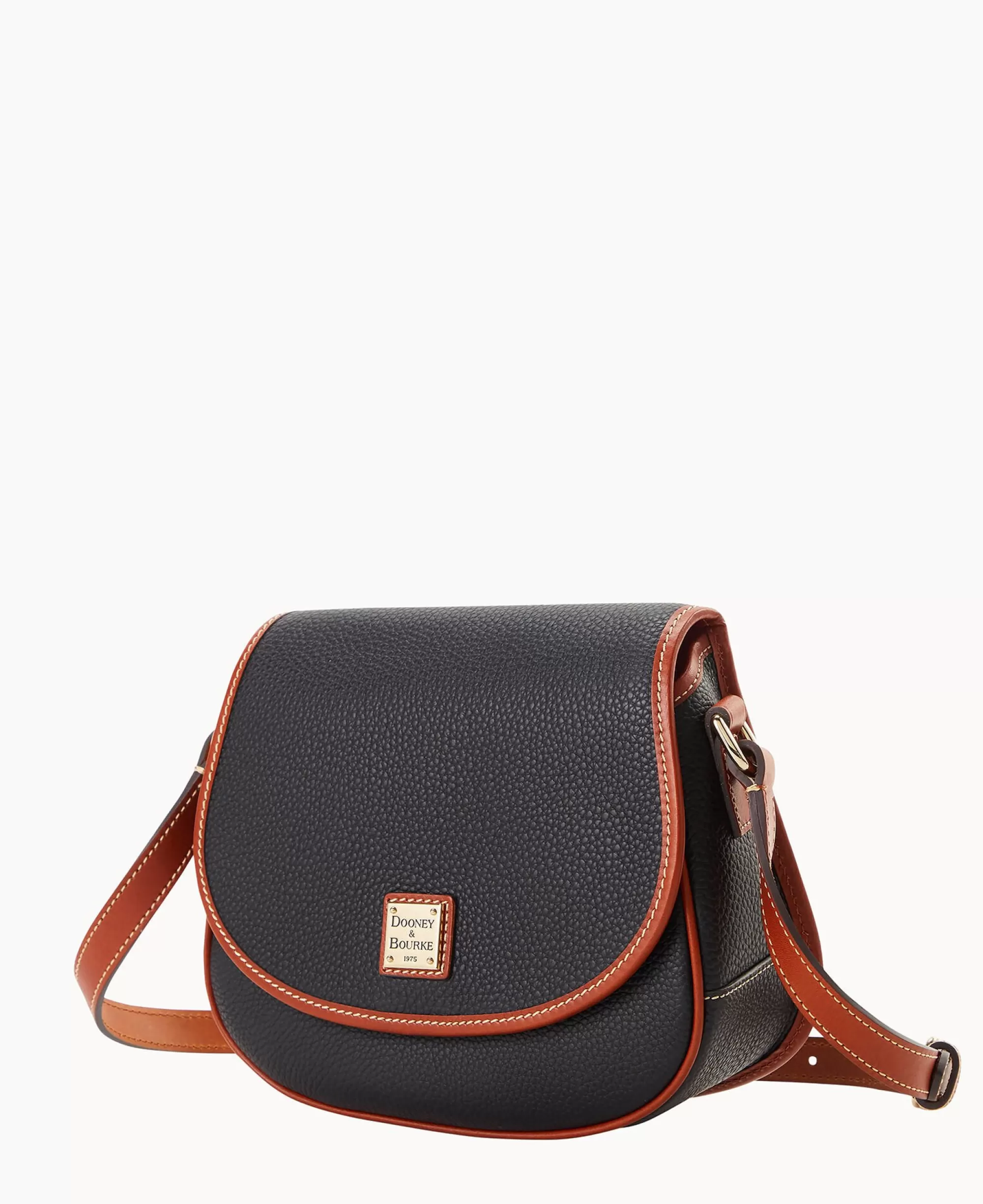 Dooney & Bourke The Pebble Grain Collection | Pebbled Leather^Pebble Grain Saddle Bag