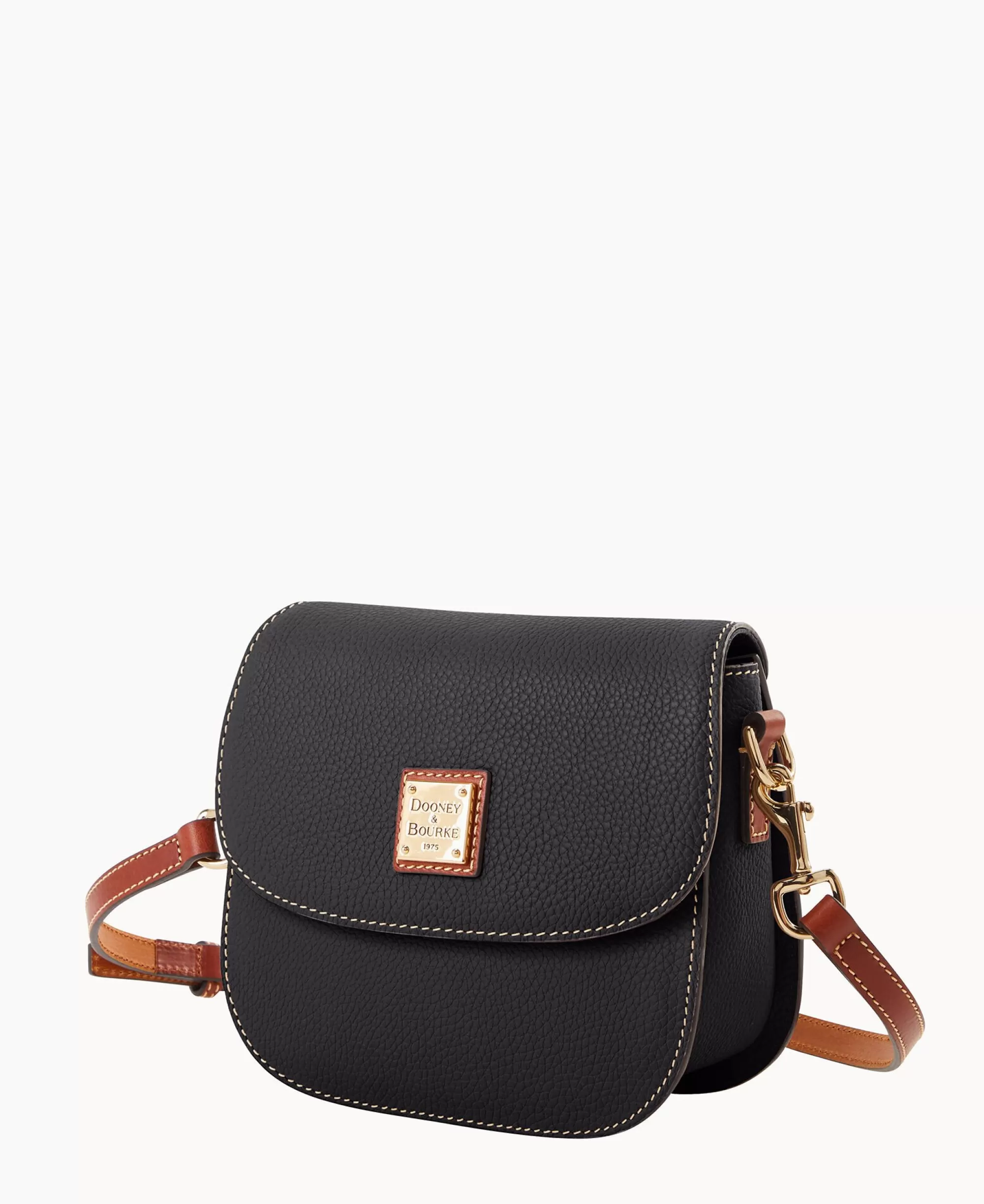 Dooney & Bourke The Pebble Grain Collection | Pebbled Leather^Pebble Grain Saddle Bag