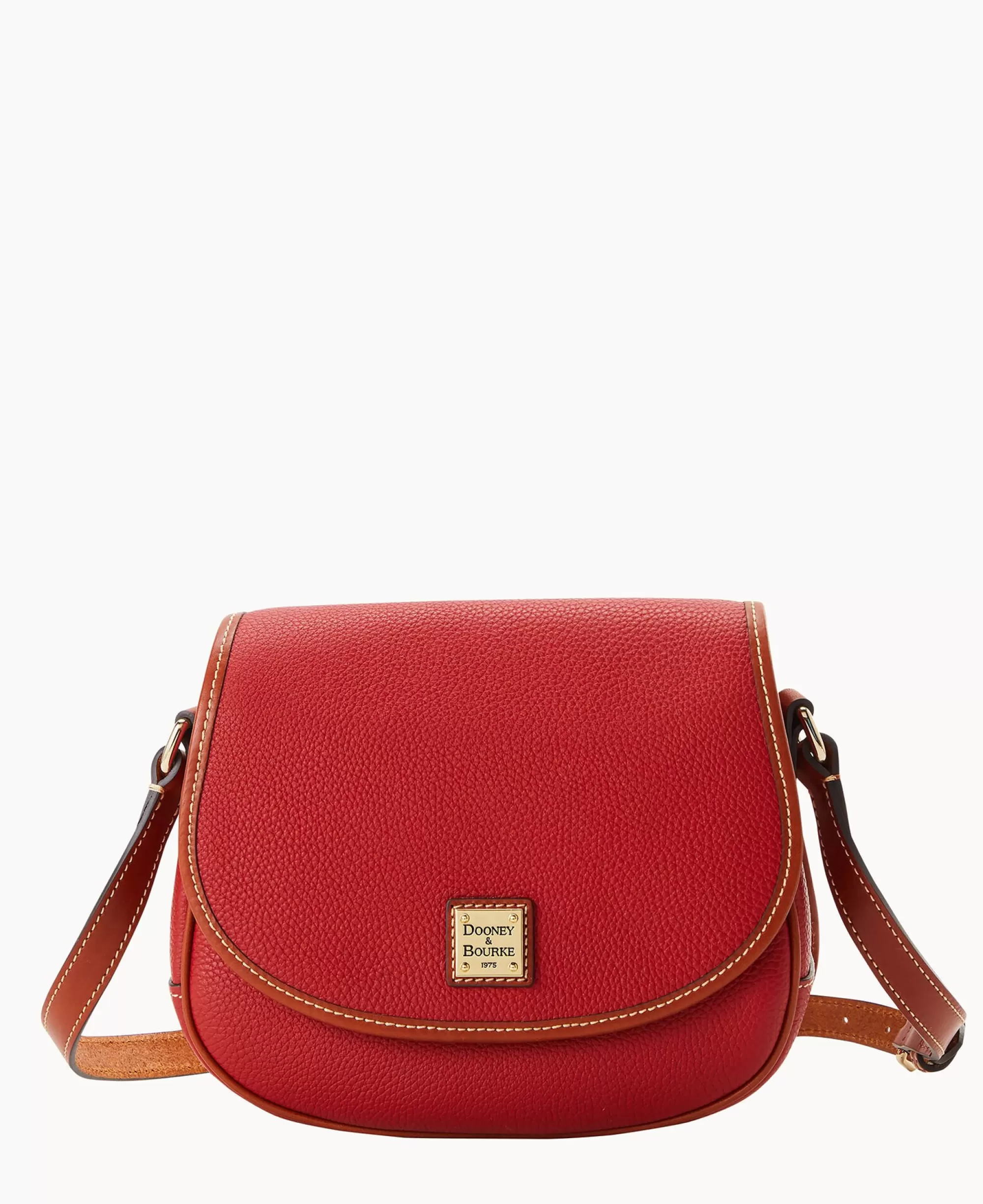 Dooney & Bourke The Pebble Grain Collection | Pebbled Leather^Pebble Grain Saddle Bag