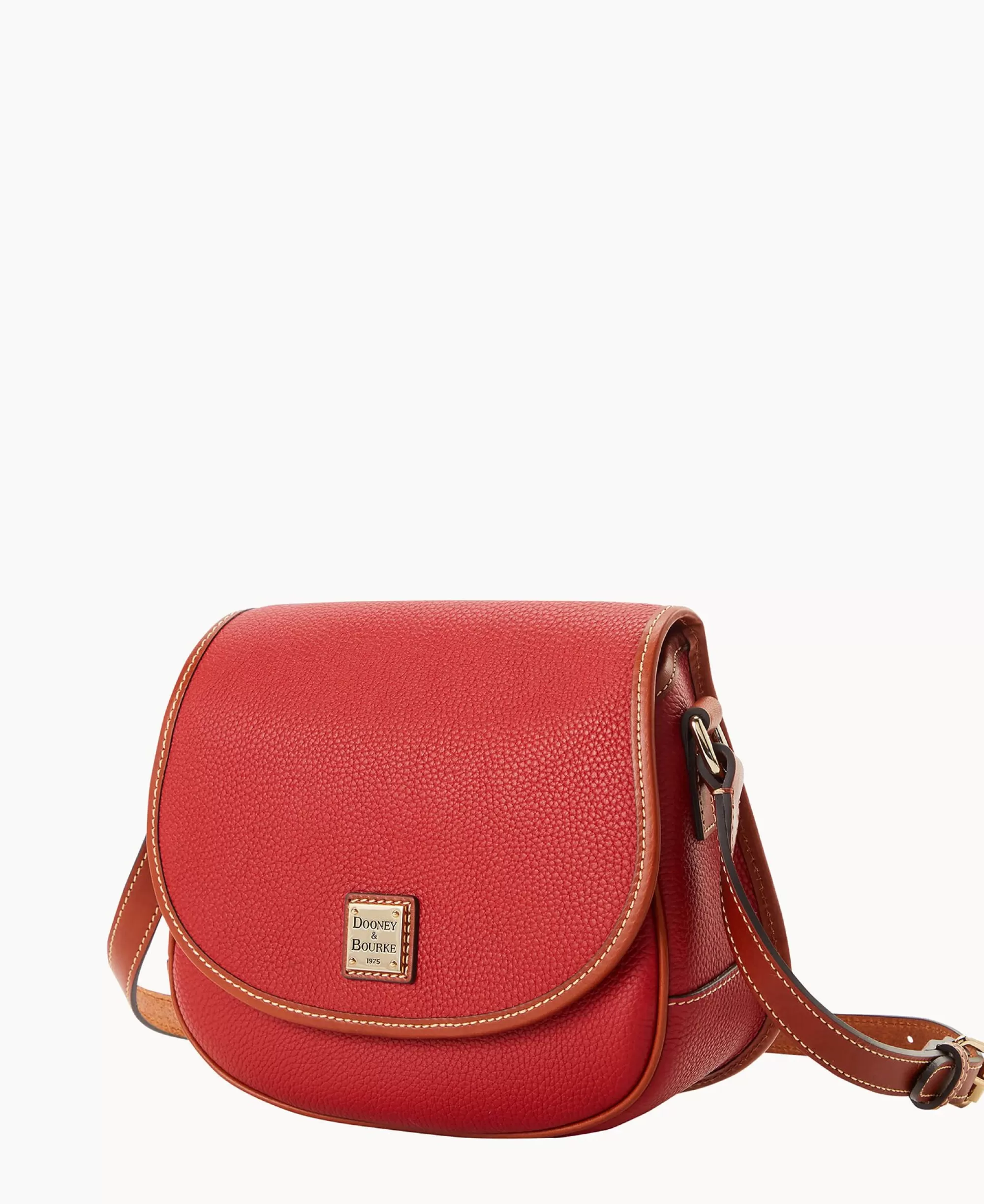 Dooney & Bourke The Pebble Grain Collection | Pebbled Leather^Pebble Grain Saddle Bag