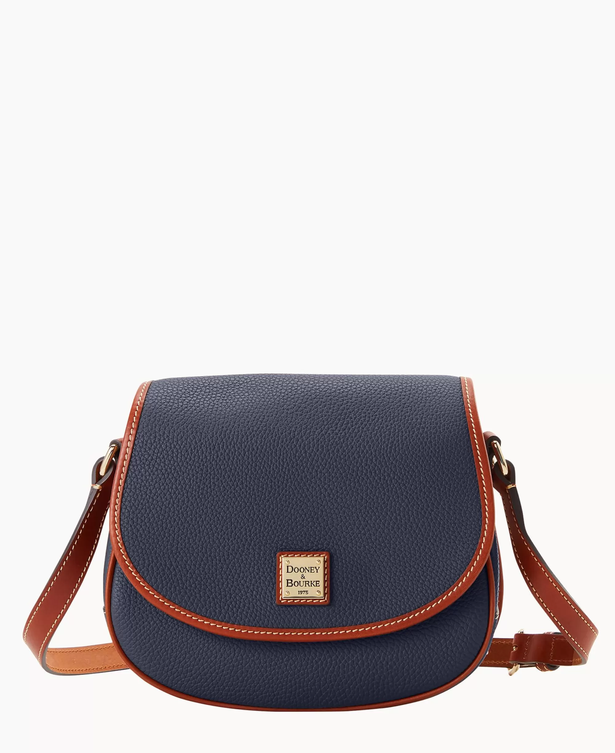 Dooney & Bourke The Pebble Grain Collection | Pebbled Leather^Pebble Grain Saddle Bag