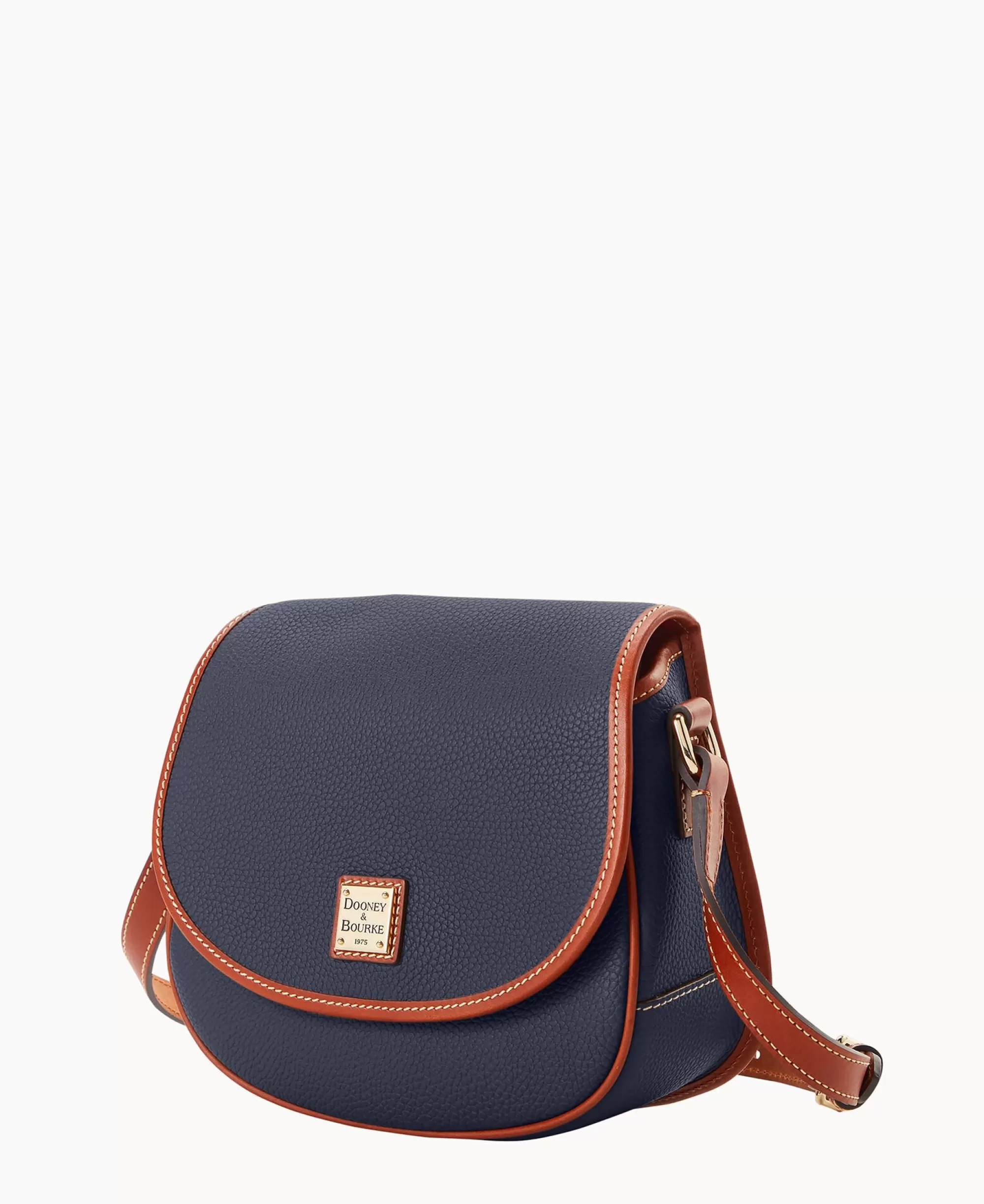 Dooney & Bourke The Pebble Grain Collection | Pebbled Leather^Pebble Grain Saddle Bag