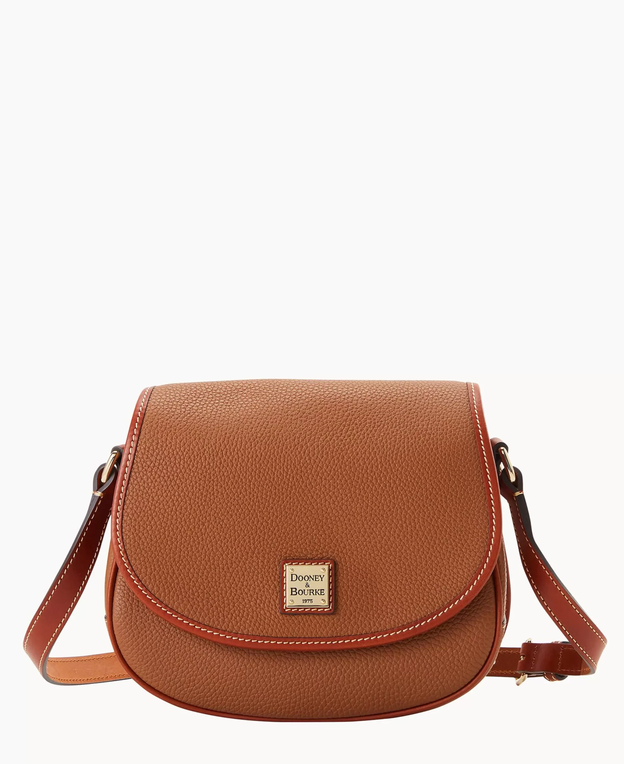 Dooney & Bourke The Pebble Grain Collection | Pebbled Leather^Pebble Grain Saddle Bag