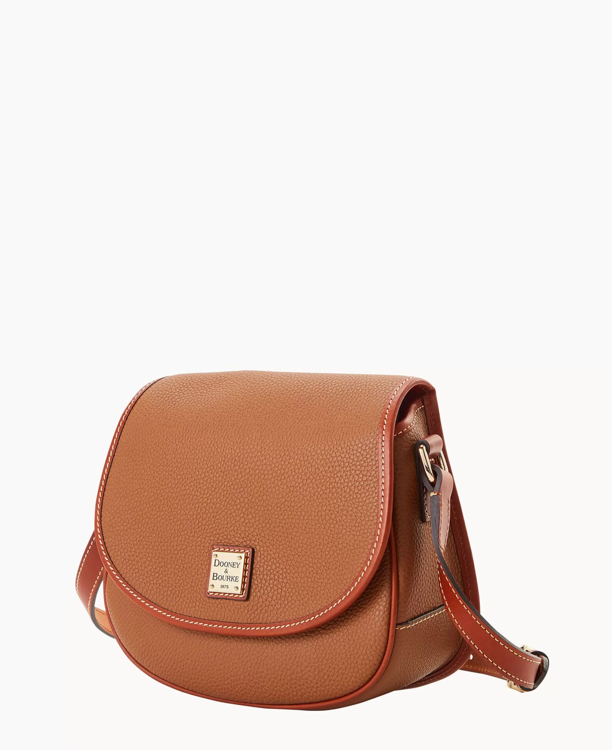 Dooney & Bourke The Pebble Grain Collection | Pebbled Leather^Pebble Grain Saddle Bag