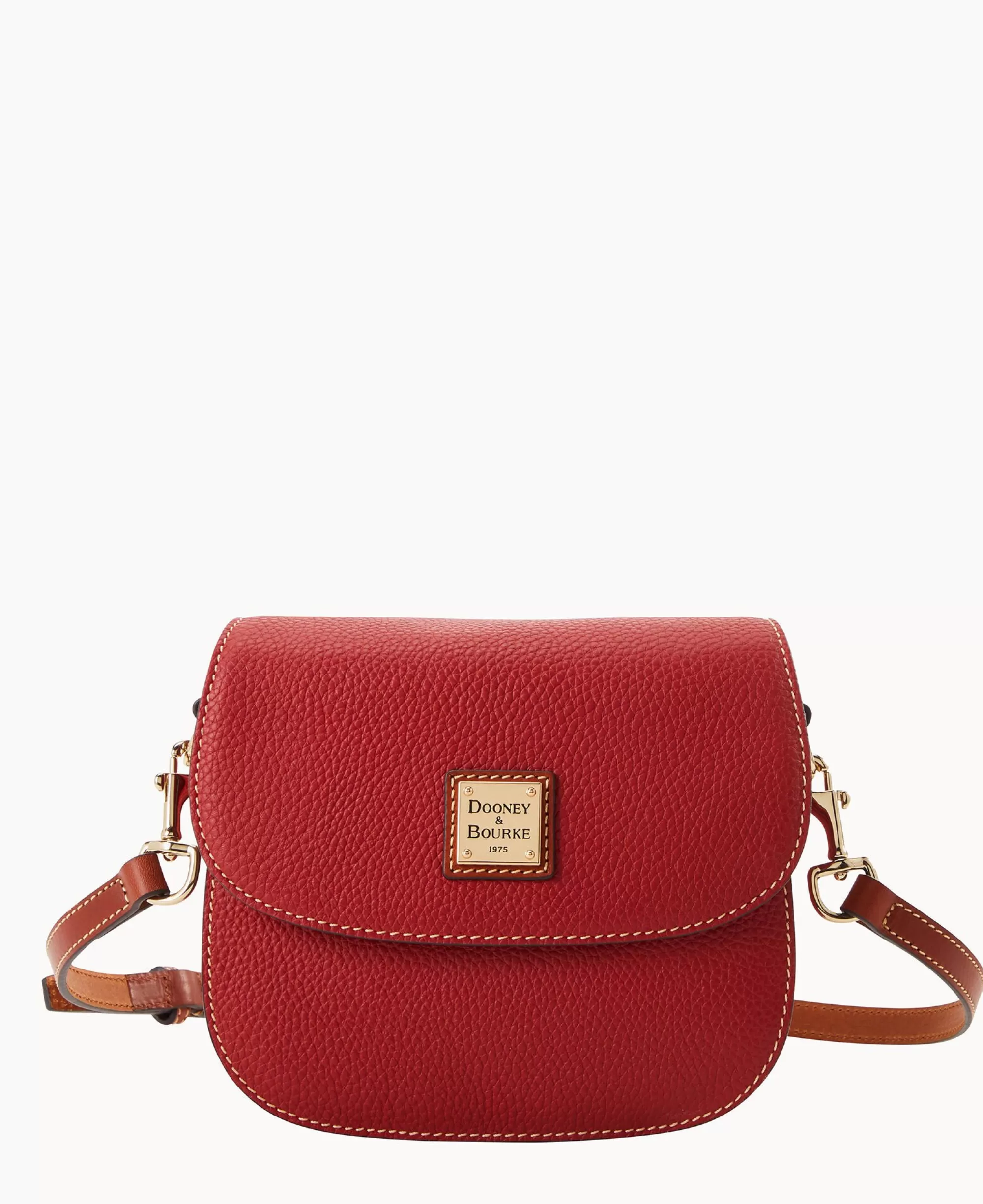 Dooney & Bourke The Pebble Grain Collection | Pebbled Leather^Pebble Grain Saddle Bag