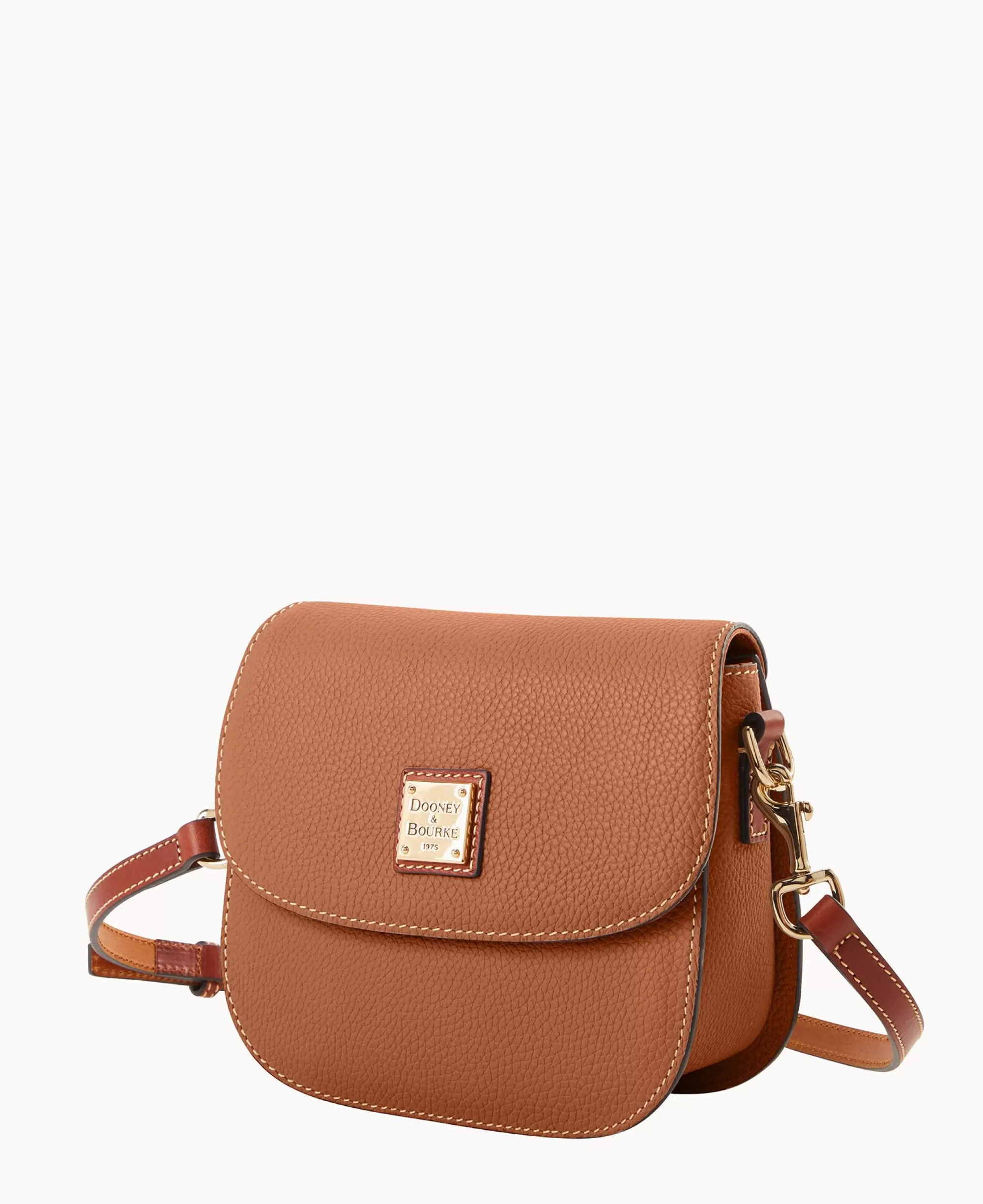 Dooney & Bourke The Pebble Grain Collection | Pebbled Leather^Pebble Grain Saddle Bag