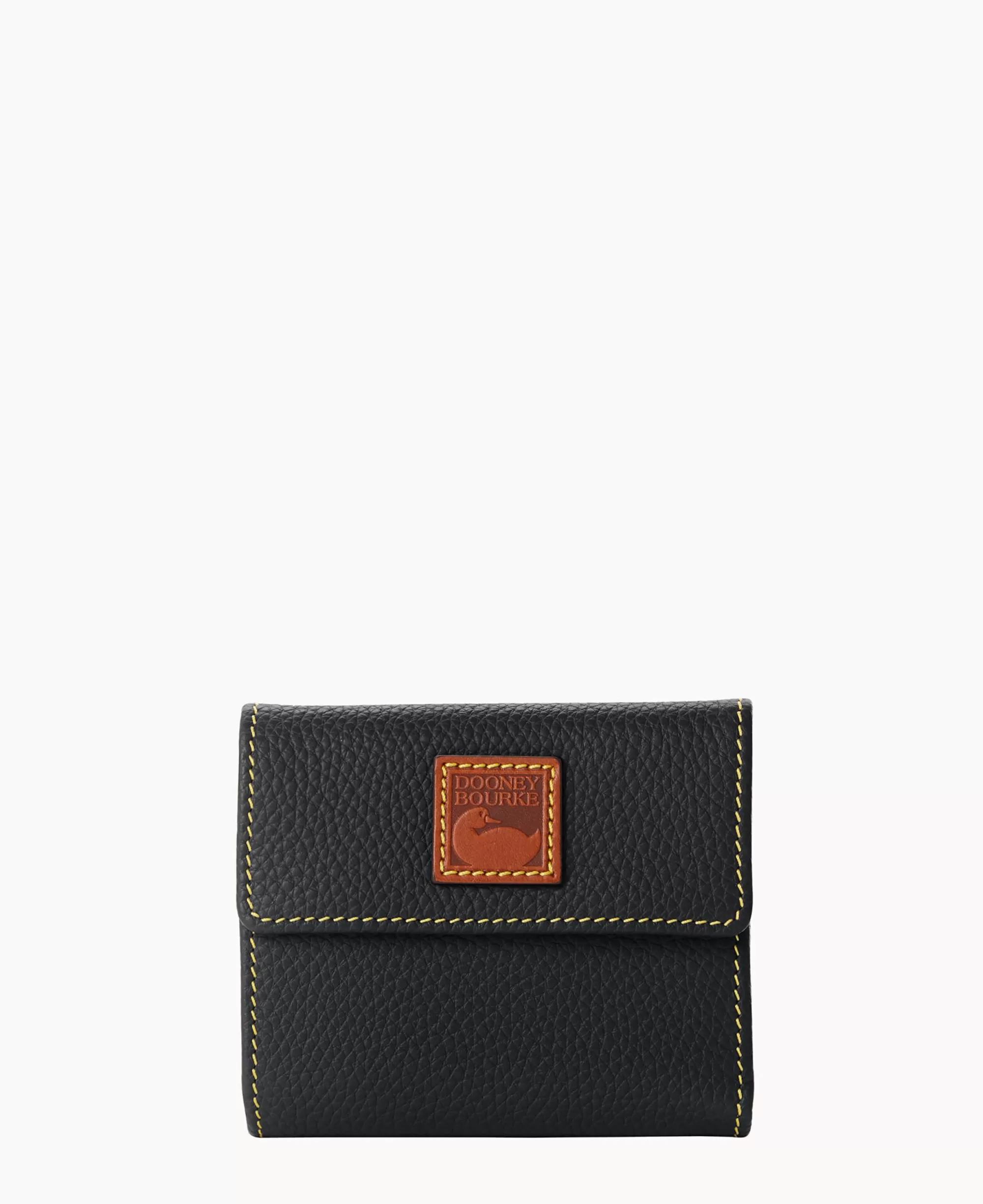 Dooney & Bourke The Pebble Grain Collection | Grab and Go^Pebble Grain Small Flap Credit Card Wallet