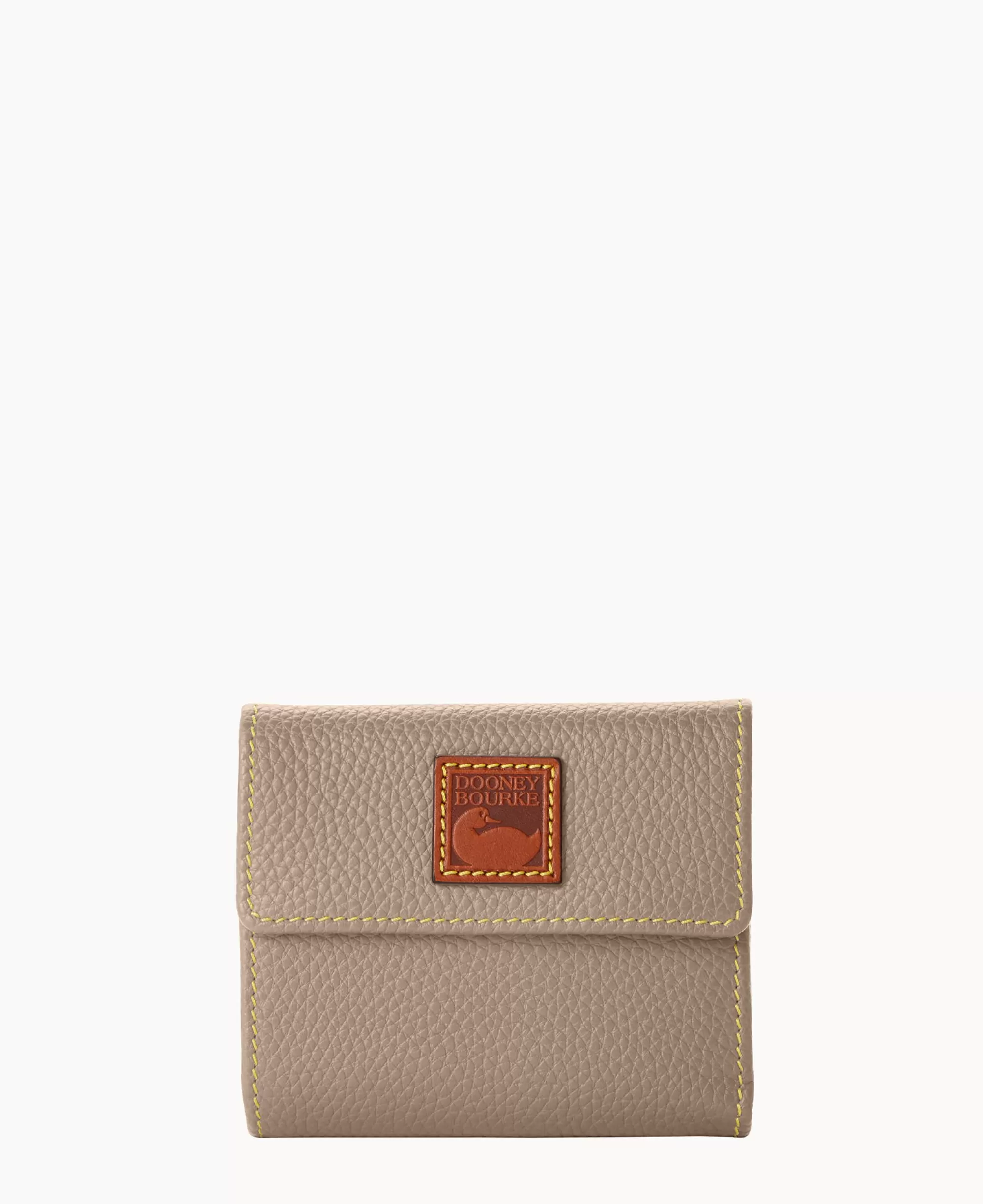 Dooney & Bourke The Pebble Grain Collection | Grab and Go^Pebble Grain Small Flap Credit Card Wallet