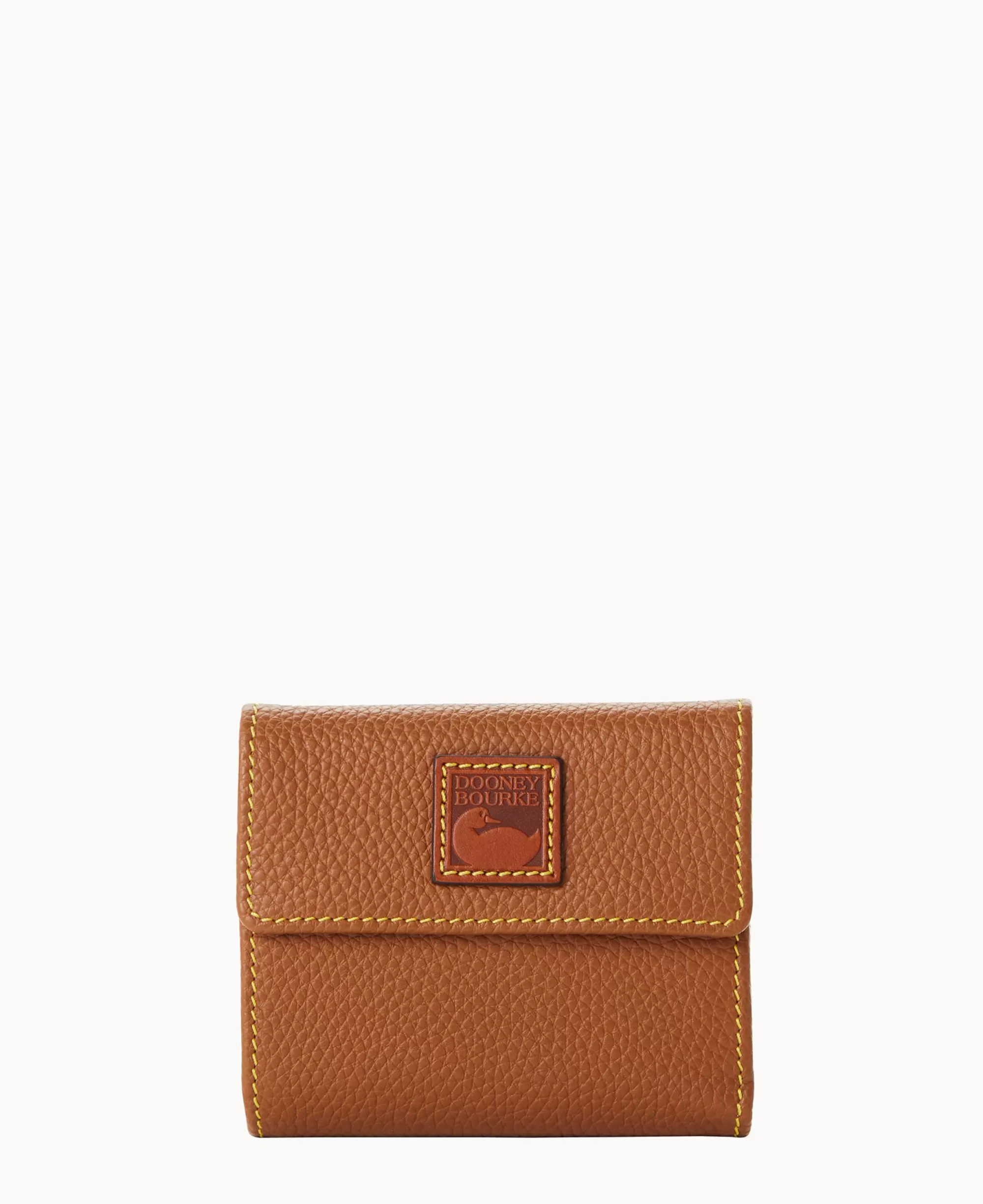 Dooney & Bourke The Pebble Grain Collection | Grab and Go^Pebble Grain Small Flap Credit Card Wallet