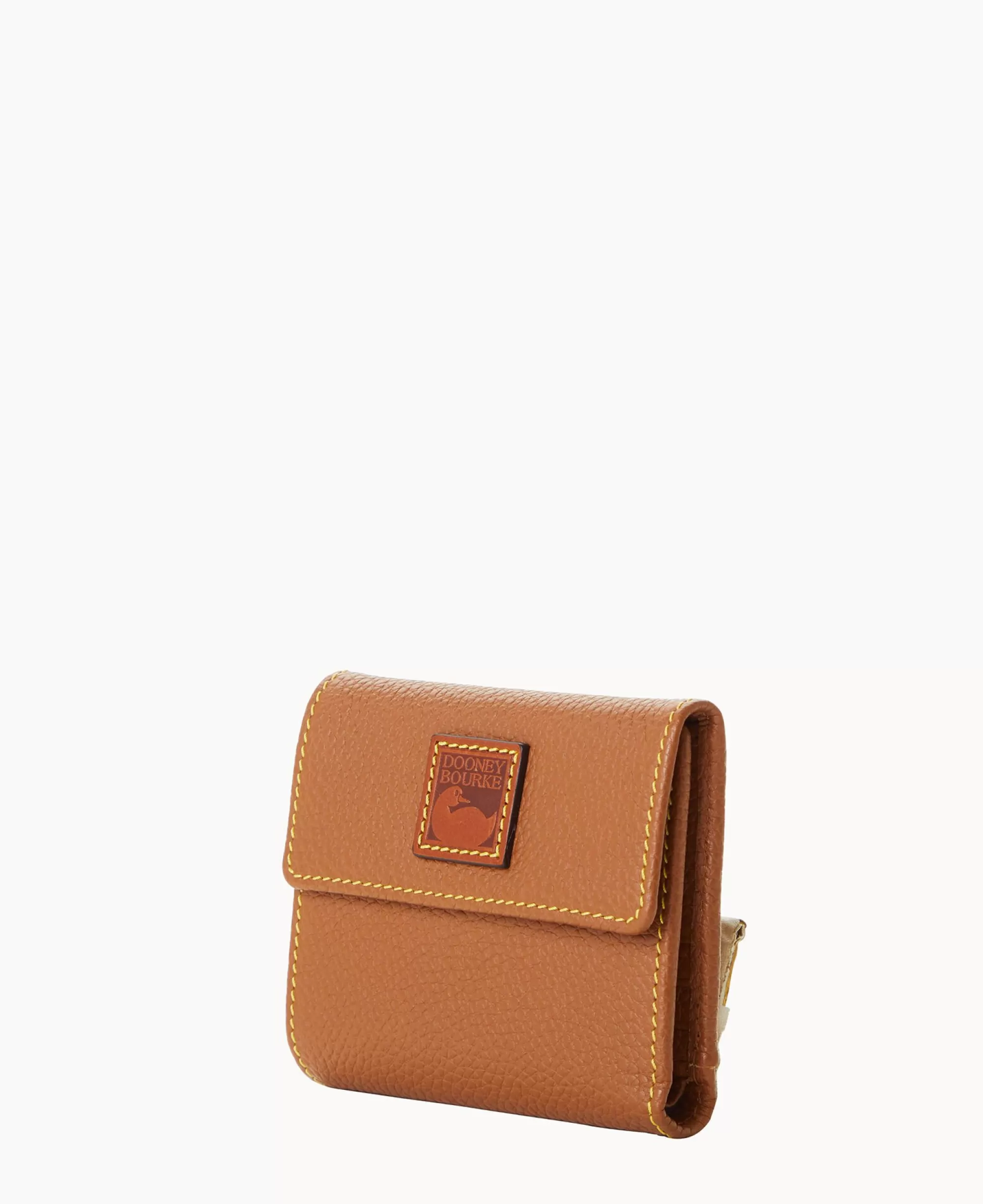 Dooney & Bourke The Pebble Grain Collection | Grab and Go^Pebble Grain Small Flap Credit Card Wallet