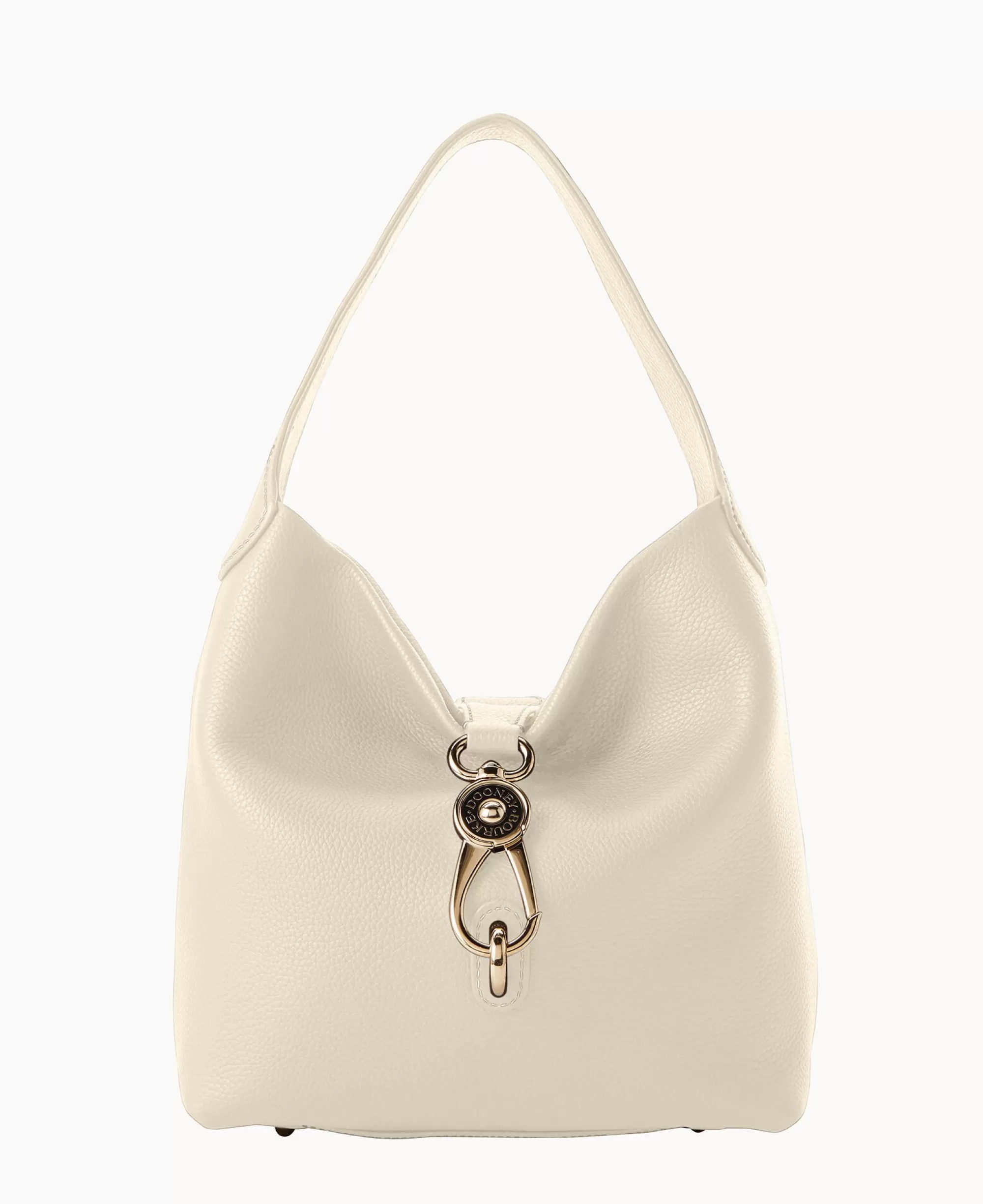 Dooney & Bourke The Pebble Grain Collection | Ready For the Getaway^Pebble Grain Small Logo Lock Sac