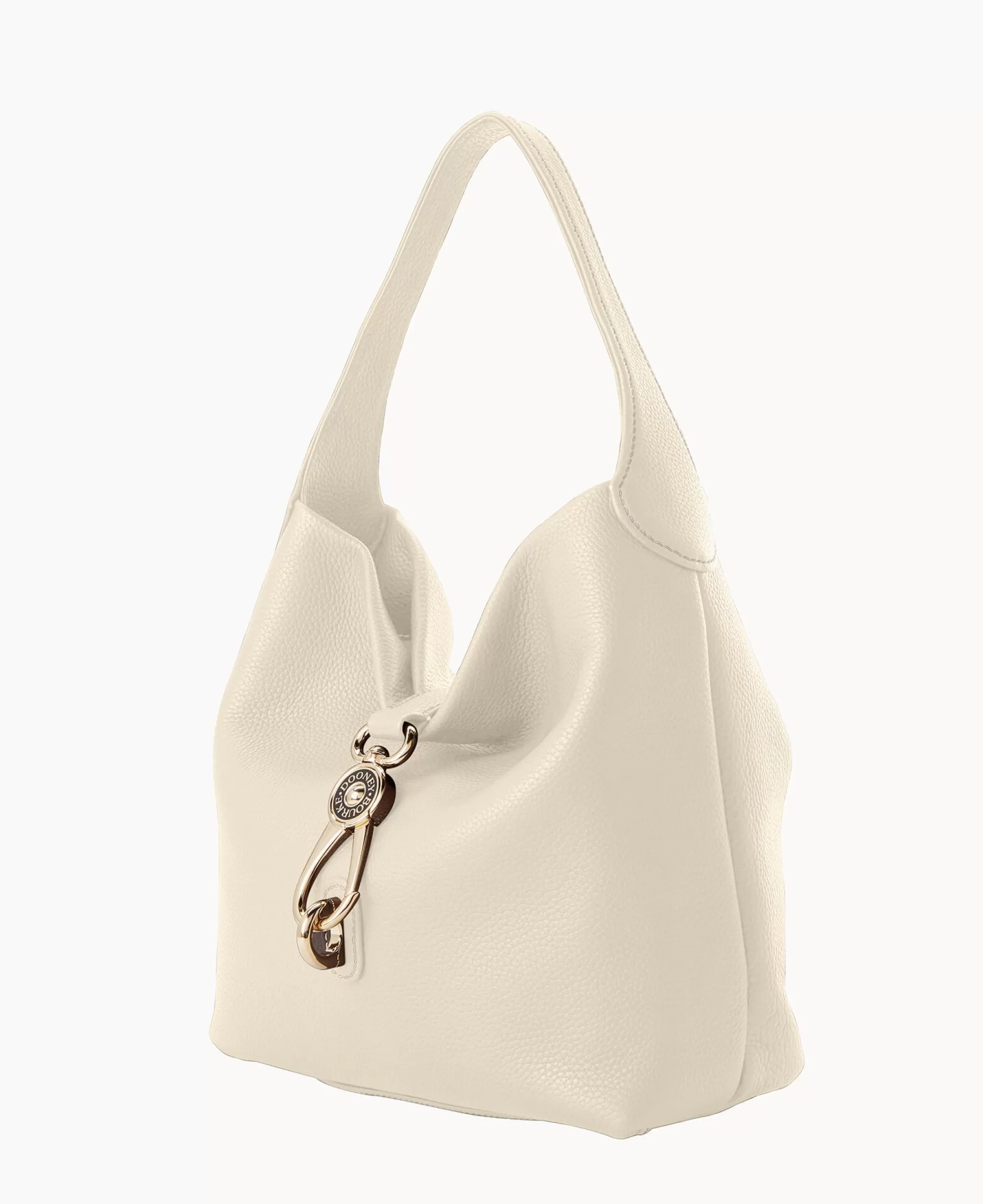 Dooney & Bourke The Pebble Grain Collection | Ready For the Getaway^Pebble Grain Small Logo Lock Sac