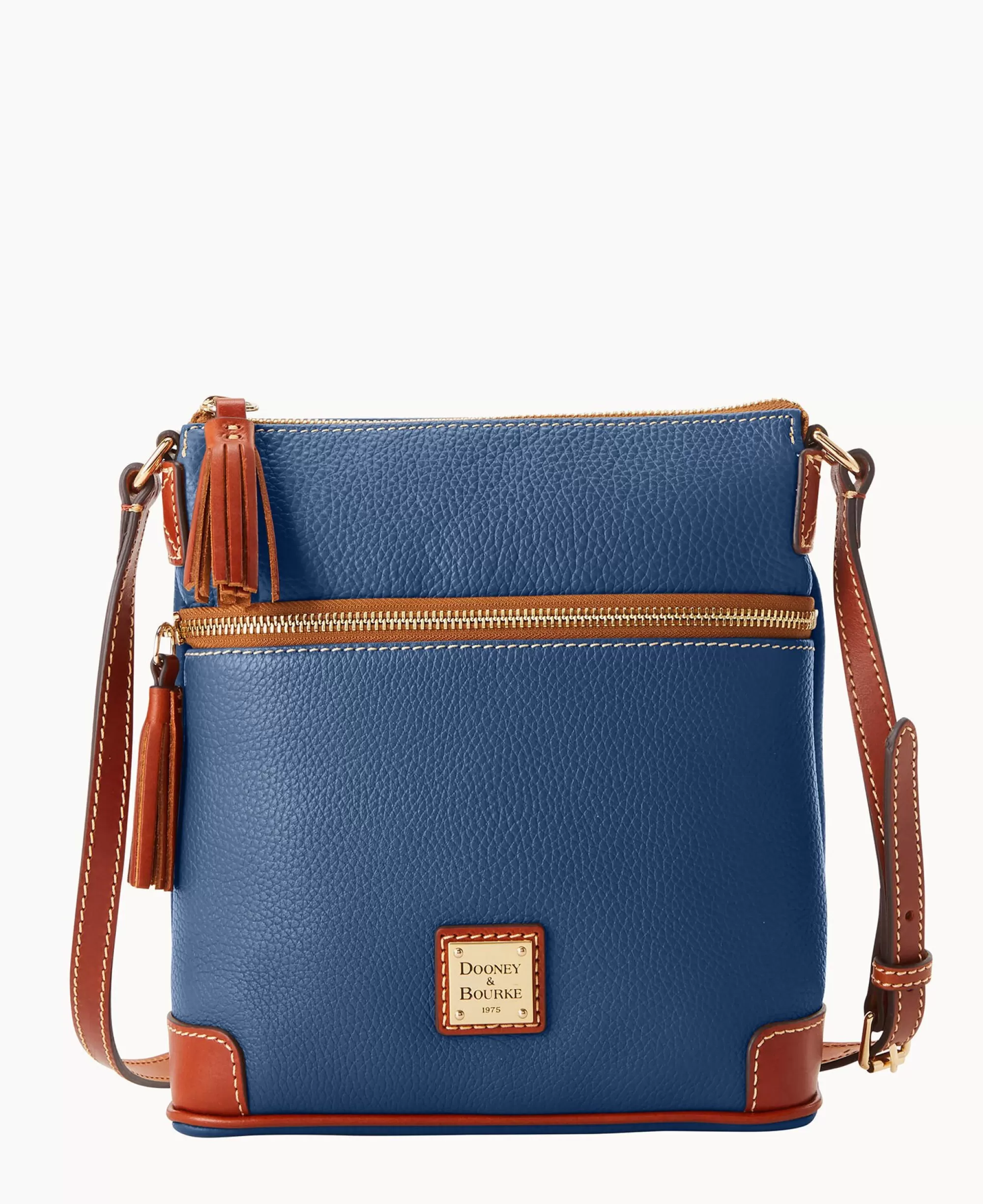 Dooney & Bourke The Pebble Grain Collection | Pebbled Leather^Pebble Grain Small Tassel Crossbody