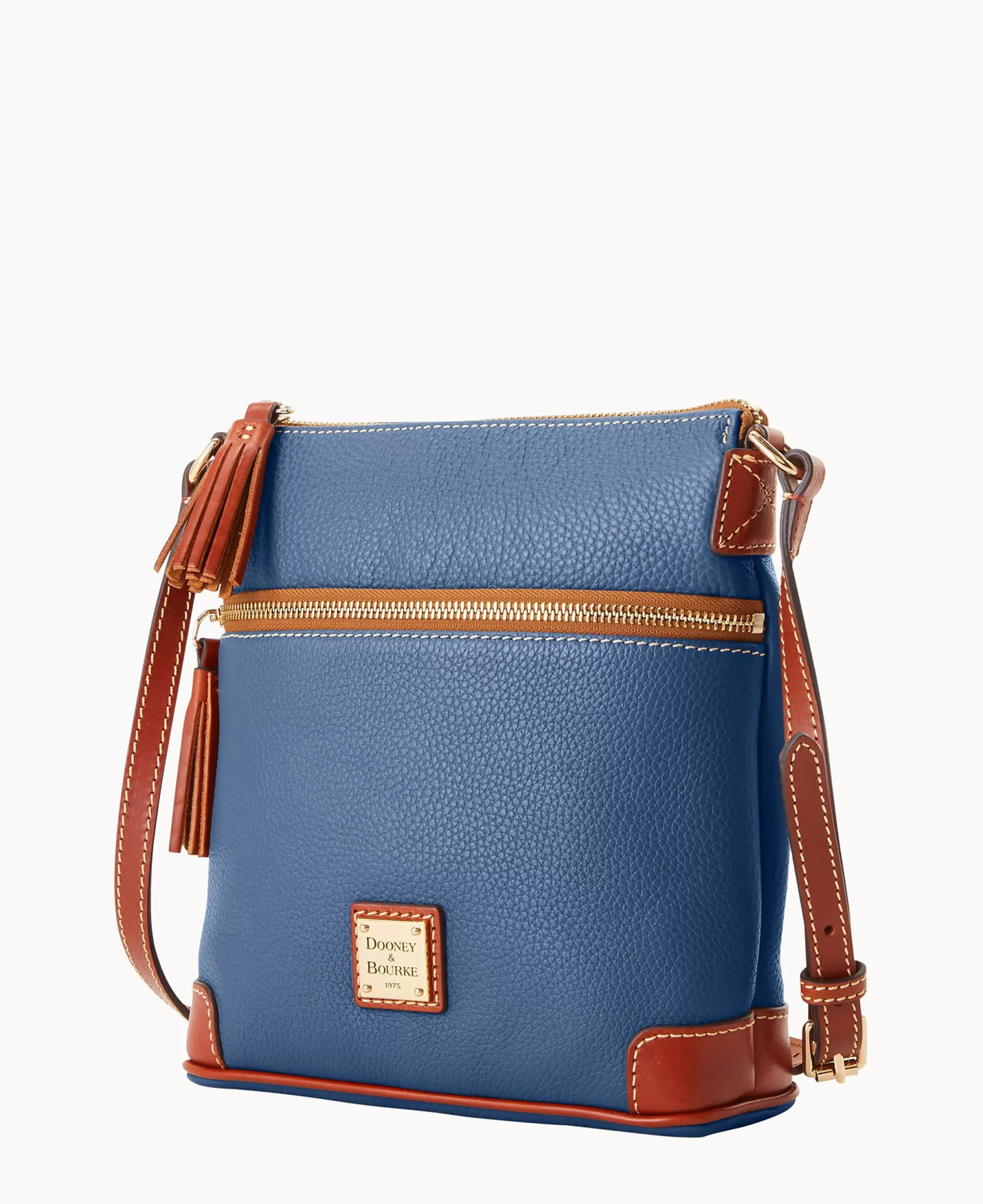 Dooney & Bourke The Pebble Grain Collection | Pebbled Leather^Pebble Grain Small Tassel Crossbody