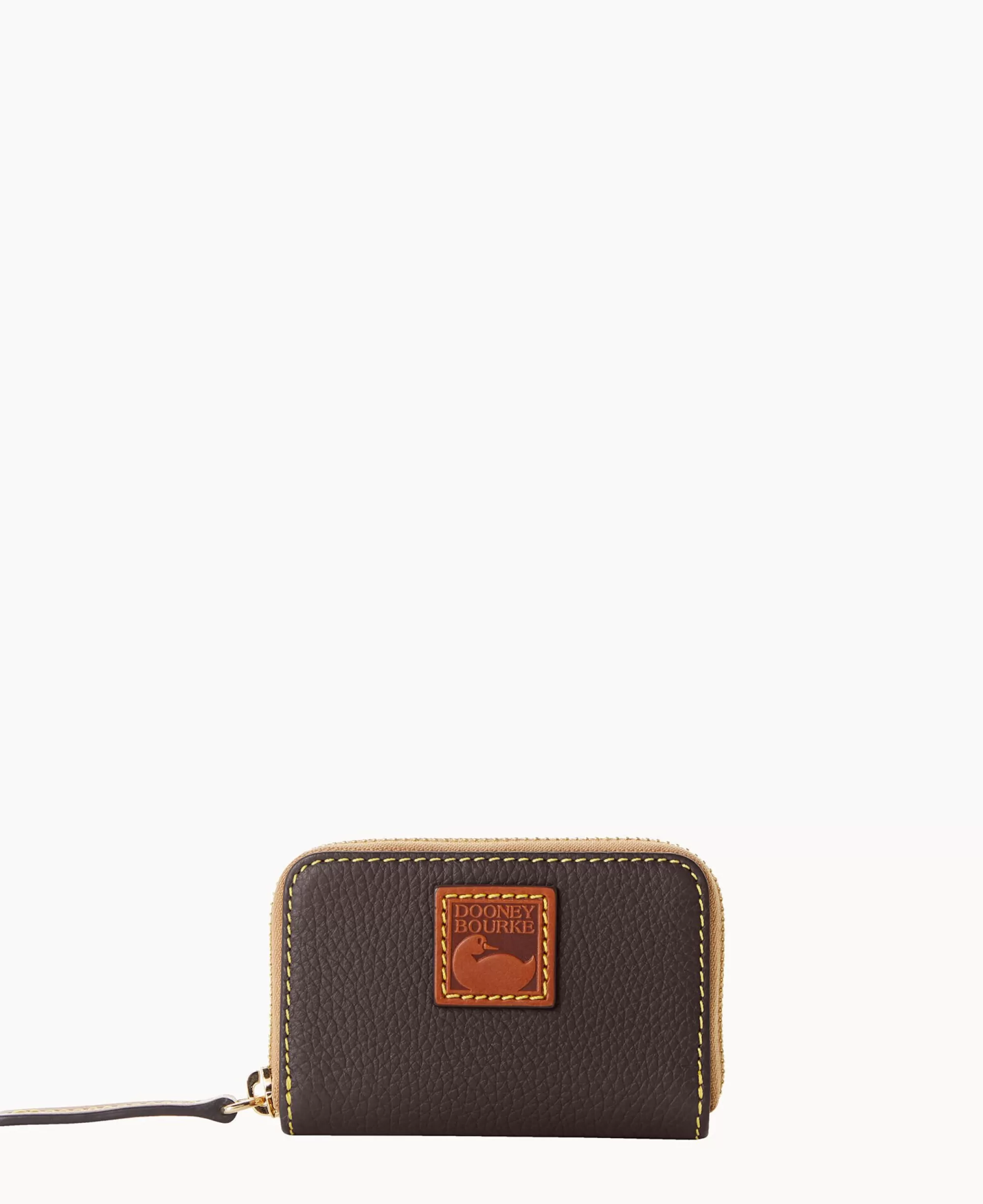 Dooney & Bourke The Pebble Grain Collection | Grab and Go^Pebble Grain Zip Around Credit Card Case