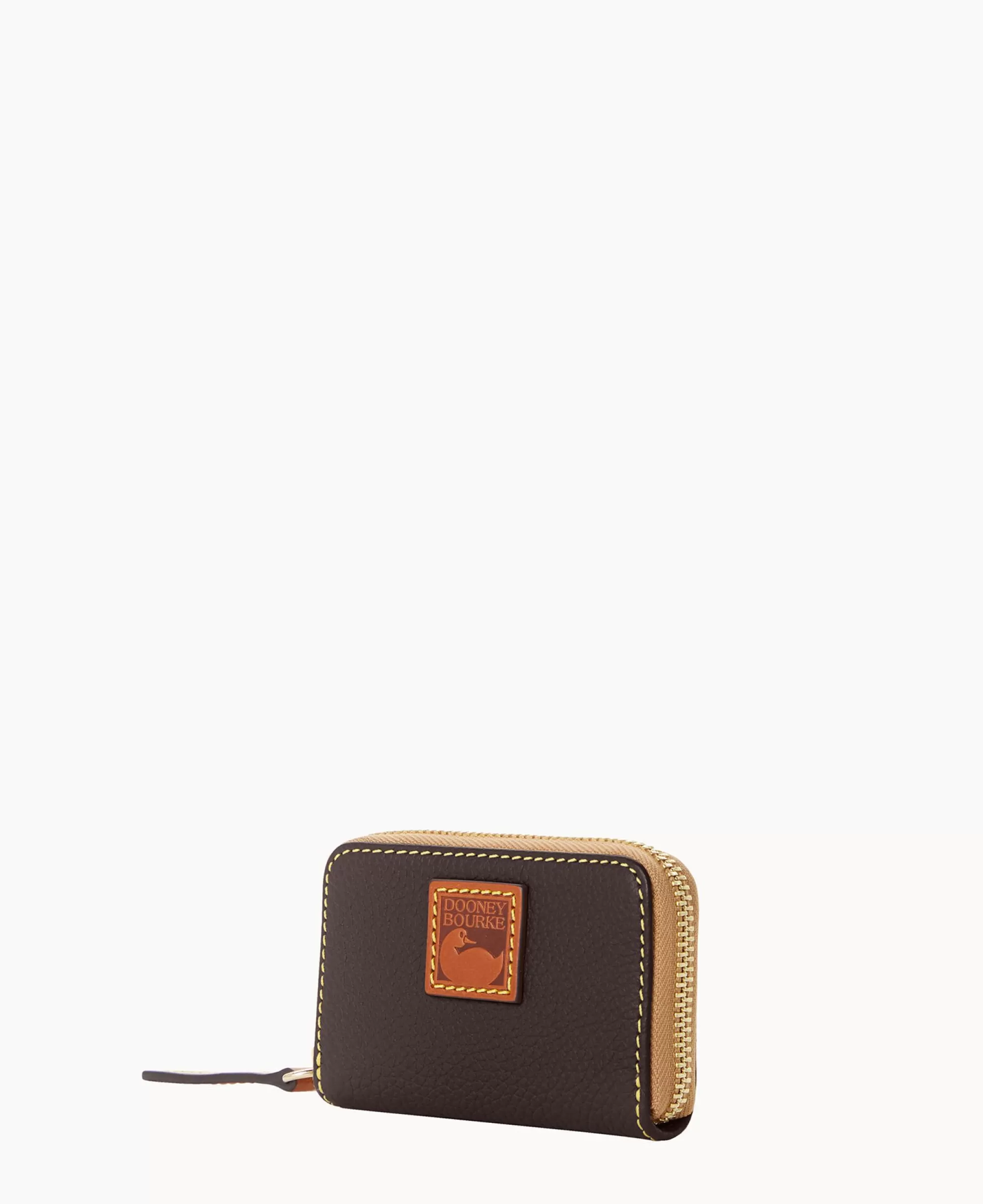 Dooney & Bourke The Pebble Grain Collection | Grab and Go^Pebble Grain Zip Around Credit Card Case