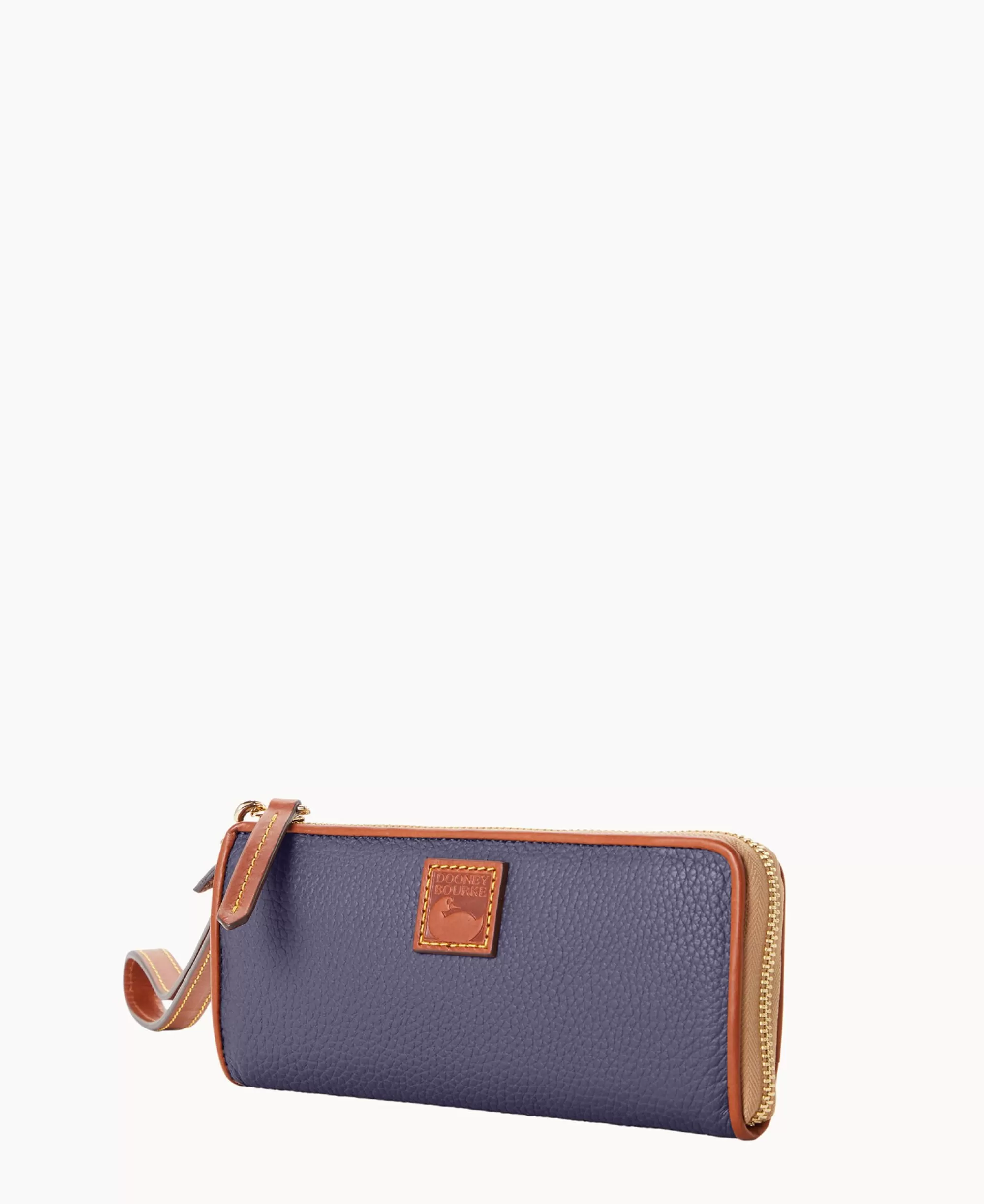 Dooney & Bourke The Pebble Grain Collection | Grab and Go^Pebble Grain Zip Clutch Wristlet