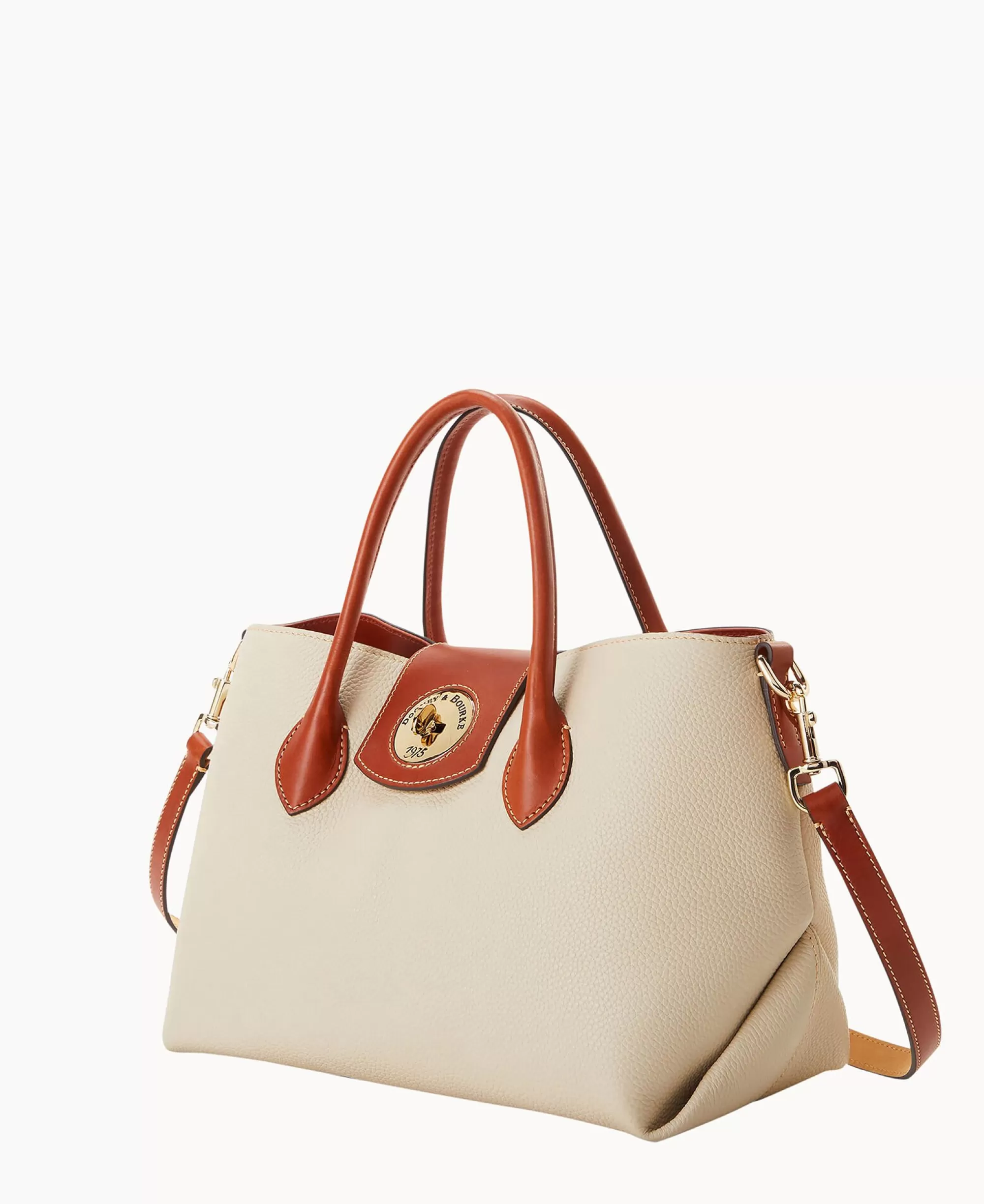 Dooney & Bourke The Pebble Turnlock Collection | Picnic in the Park^Pebble Turnlock Handle Tote 30