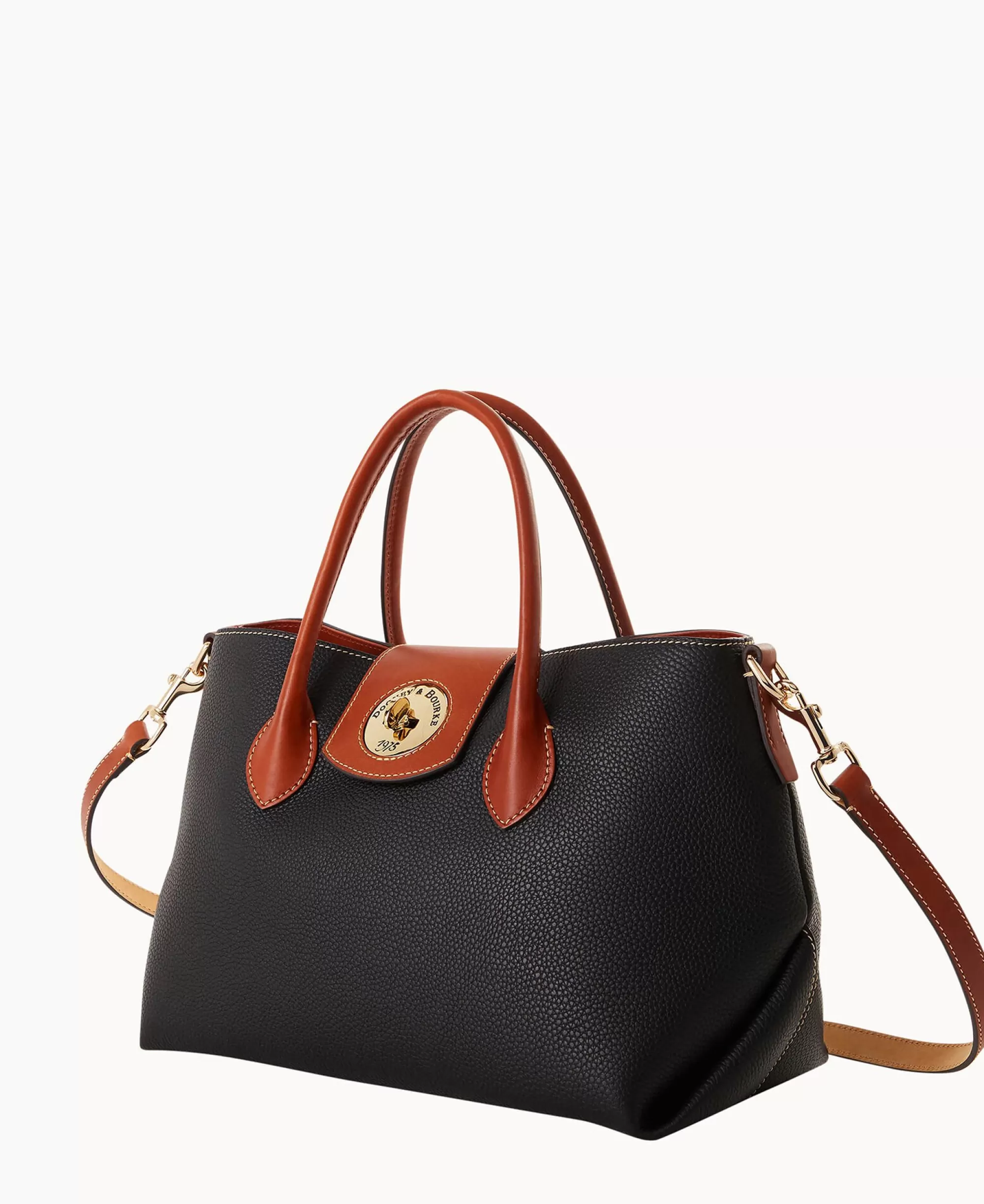 Dooney & Bourke The Pebble Turnlock Collection | Picnic in the Park^Pebble Turnlock Handle Tote 30