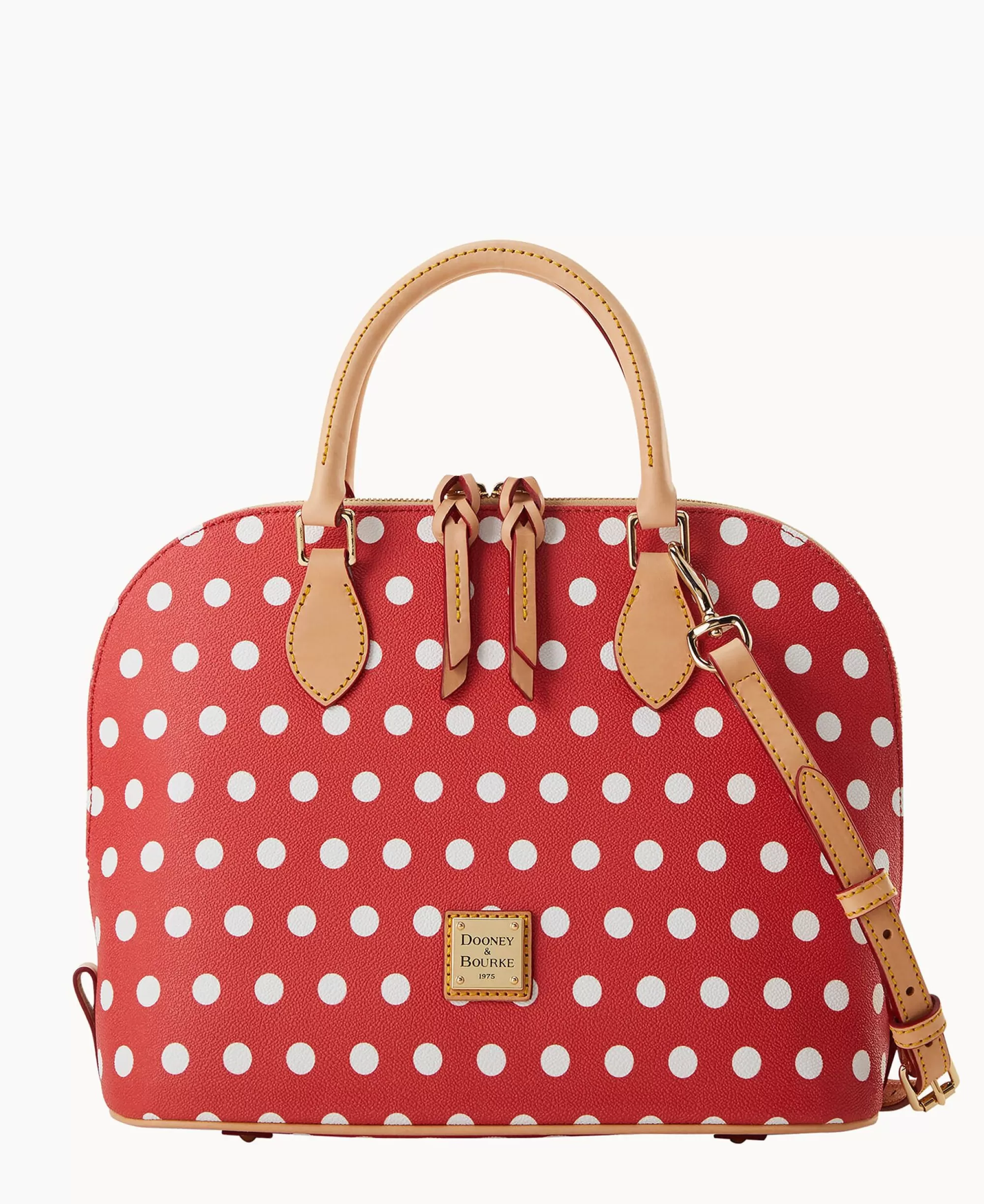 Dooney & Bourke The Polka Dot Collection | Spring Style^Polka Dot Zip Zip Satchel