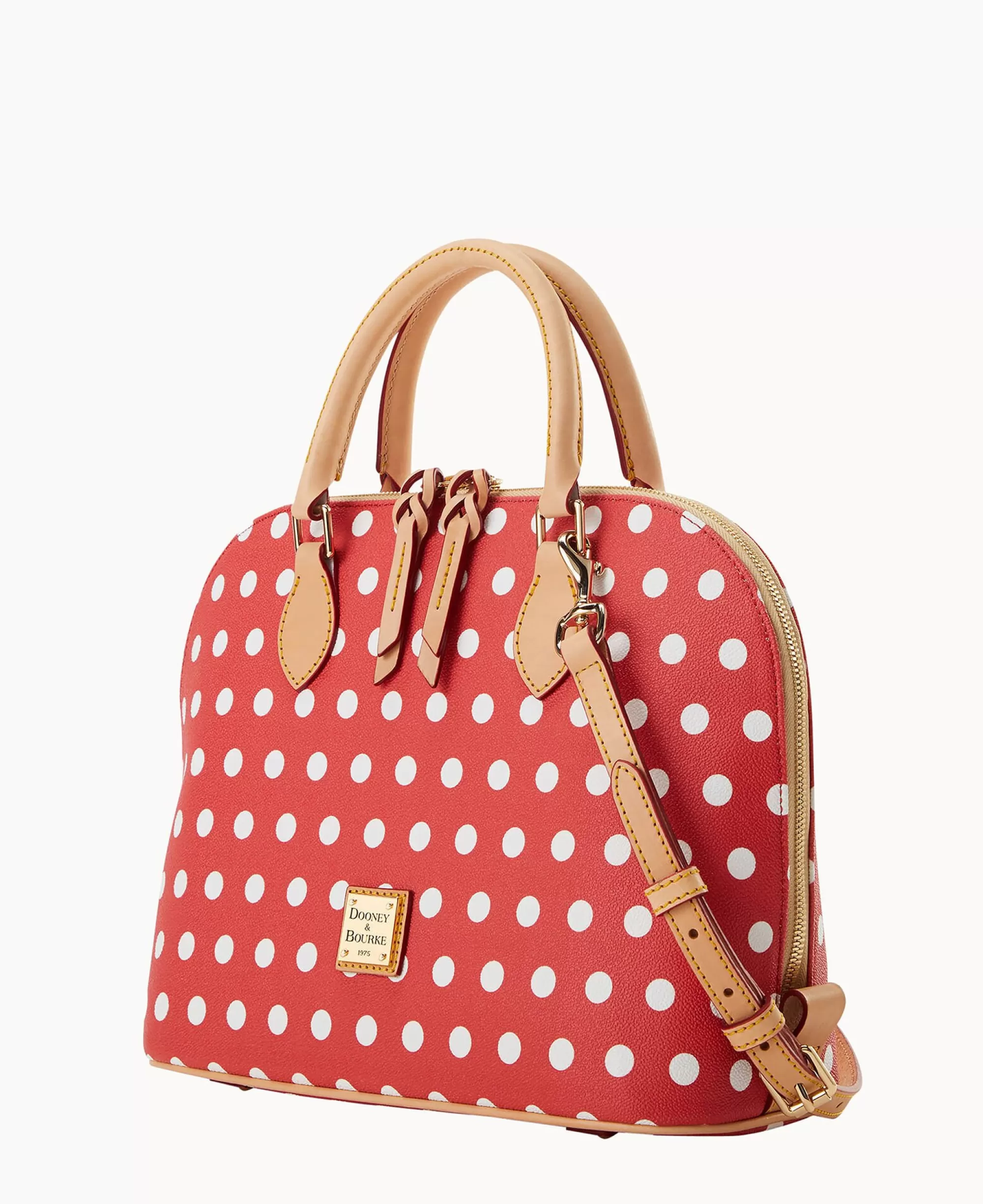 Dooney & Bourke The Polka Dot Collection | Spring Style^Polka Dot Zip Zip Satchel