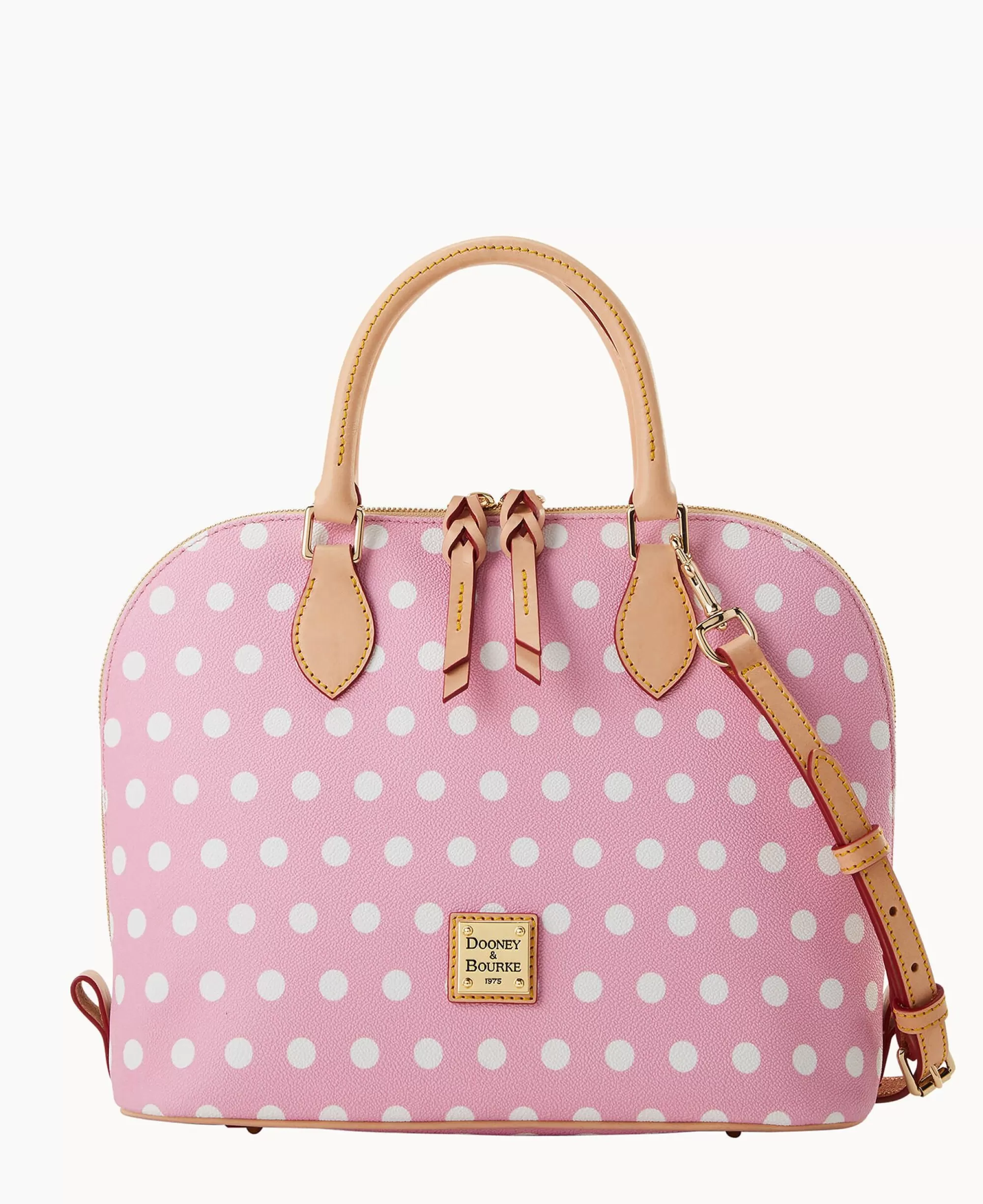 Dooney & Bourke The Polka Dot Collection | Spring Style^Polka Dot Zip Zip Satchel