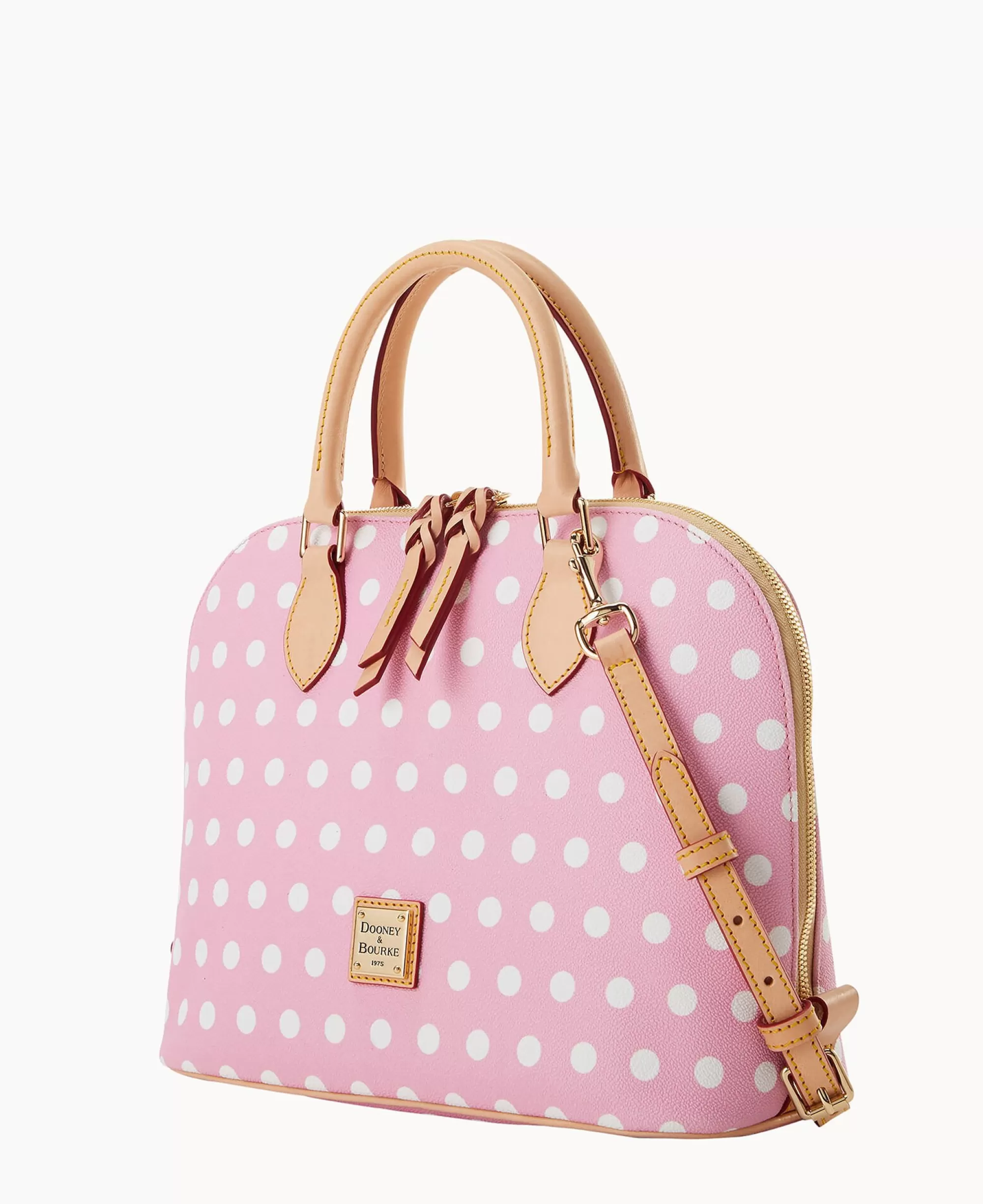 Dooney & Bourke The Polka Dot Collection | Spring Style^Polka Dot Zip Zip Satchel