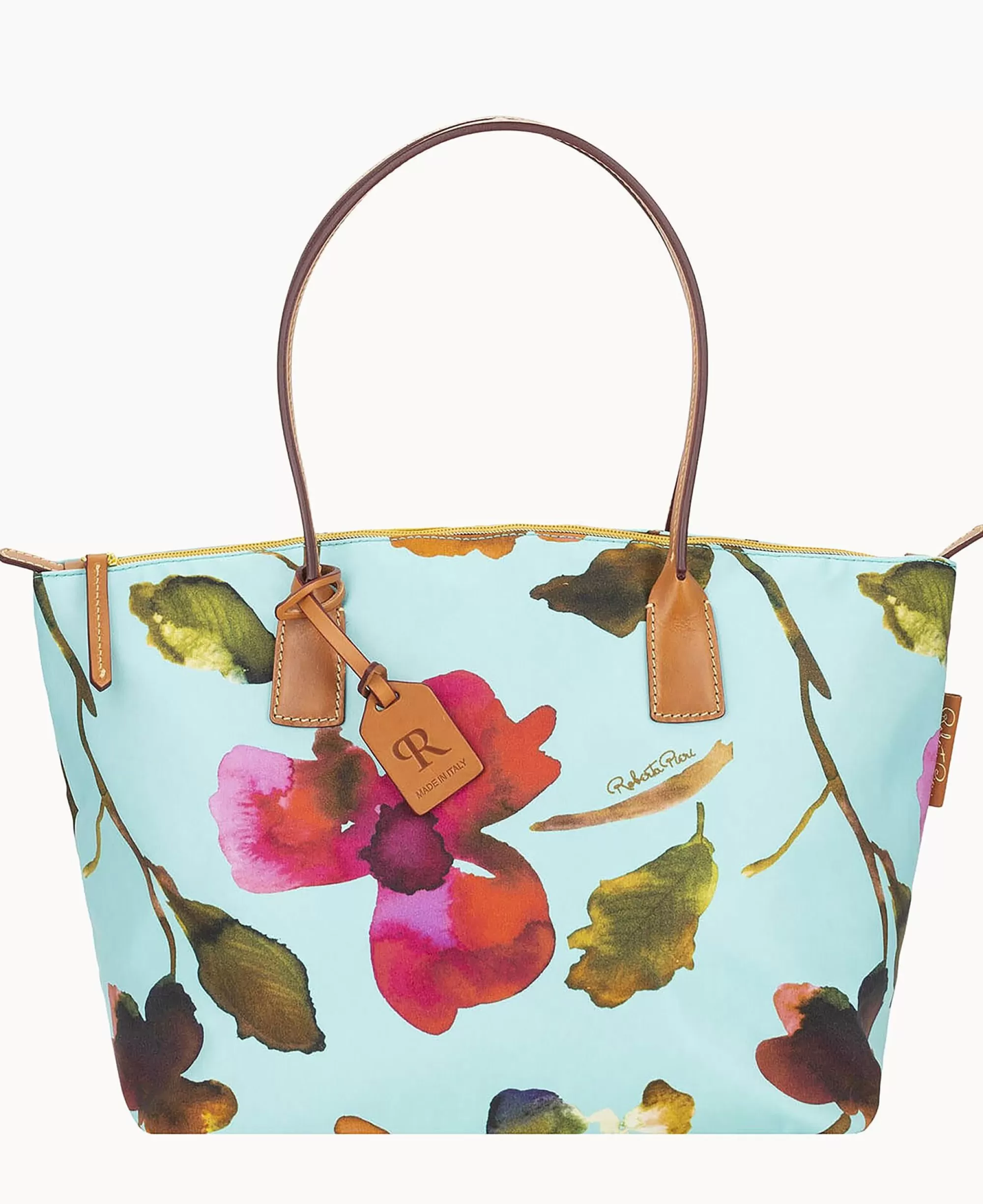 Dooney & Bourke Ready For the Getaway | Printed Fabric^Roberta Pieri Flower Classic Large Robertina Tote