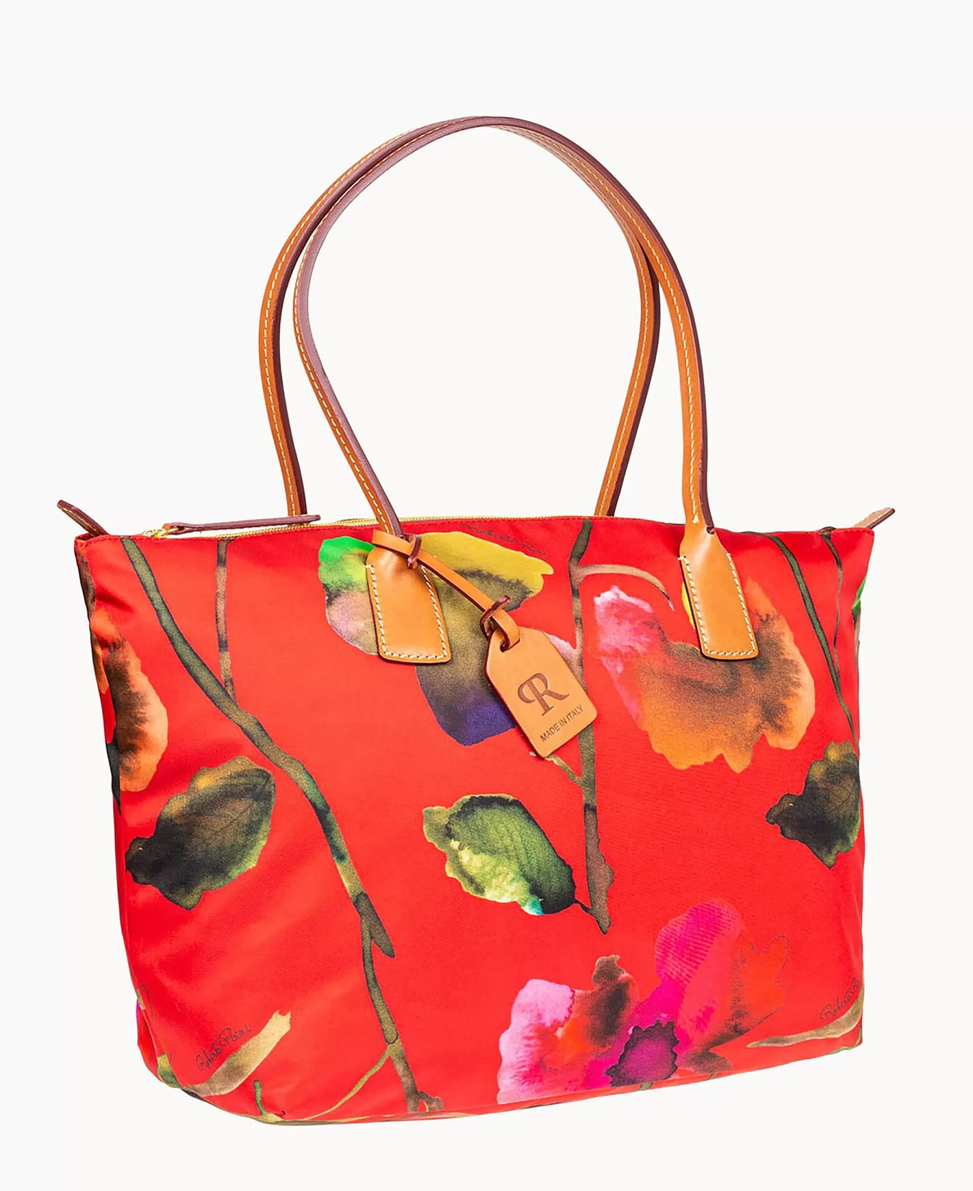 Dooney & Bourke Ready For the Getaway | Printed Fabric^Roberta Pieri Flower Classic Large Robertina Tote