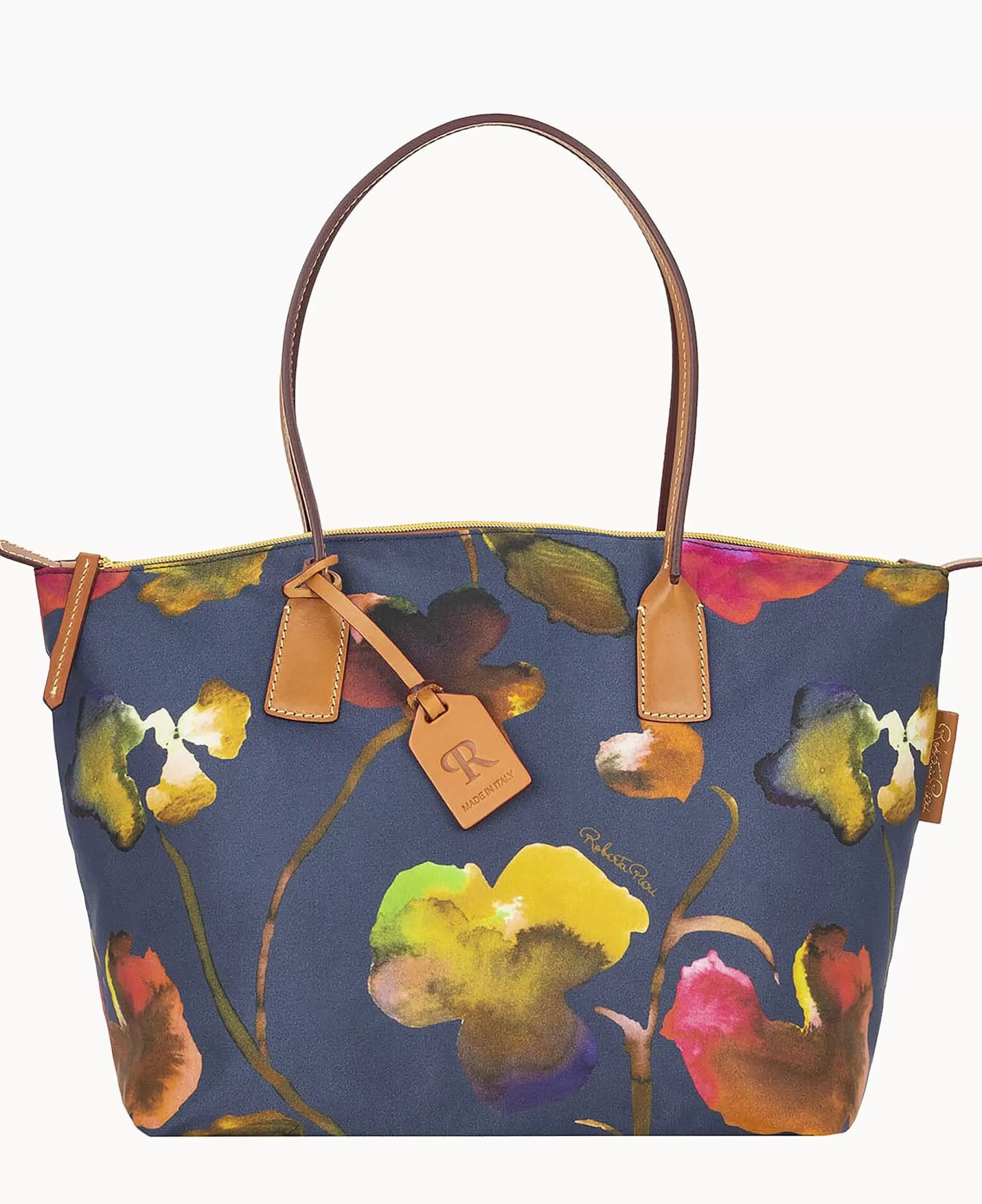 Dooney & Bourke Ready For the Getaway | Printed Fabric^Roberta Pieri Flower Classic Large Robertina Tote