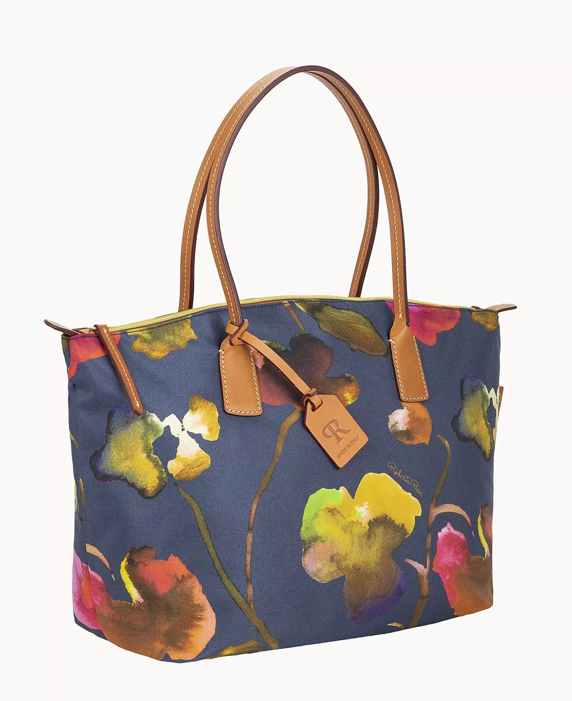 Dooney & Bourke Ready For the Getaway | Printed Fabric^Roberta Pieri Flower Classic Large Robertina Tote