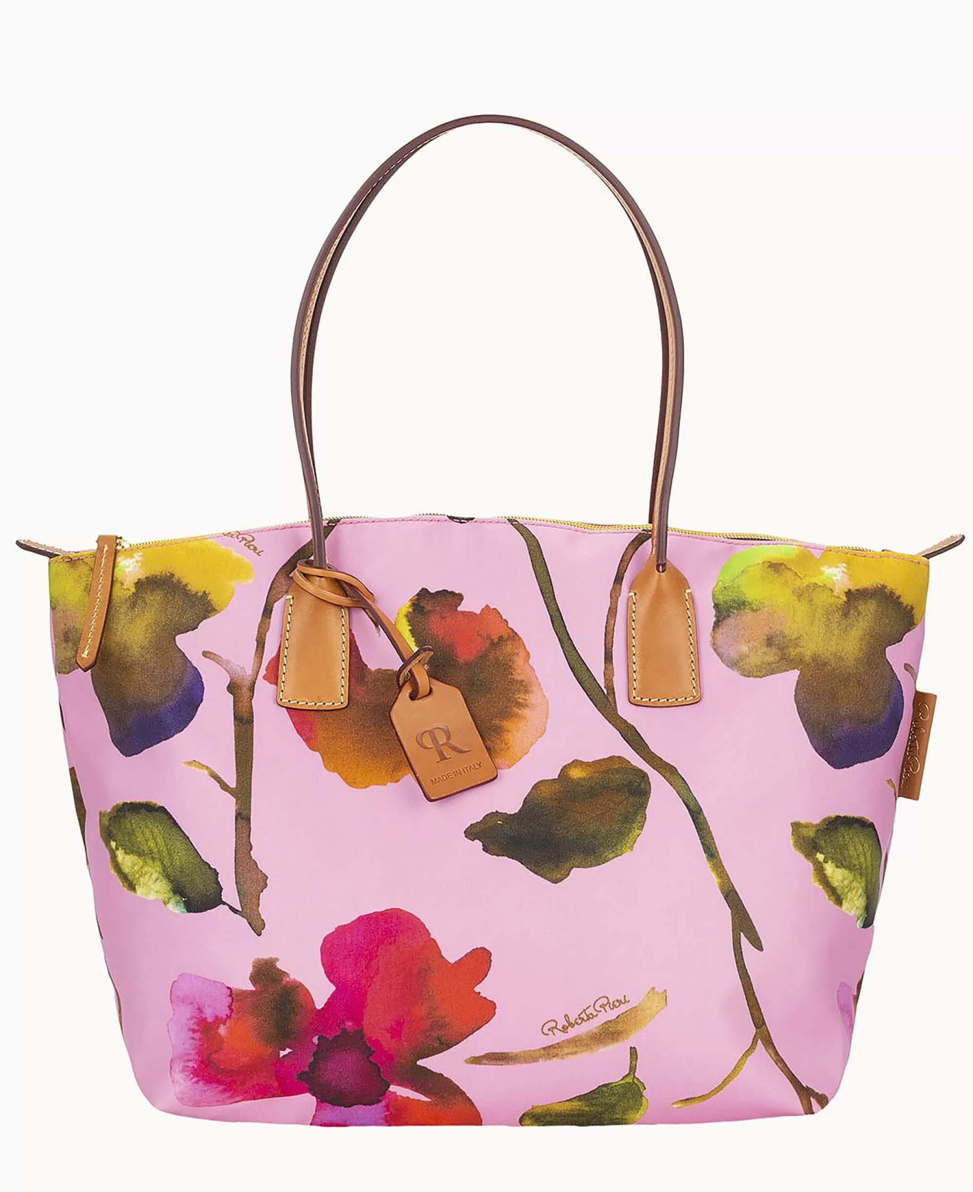 Dooney & Bourke Ready For the Getaway | Printed Fabric^Roberta Pieri Flower Classic Large Robertina Tote