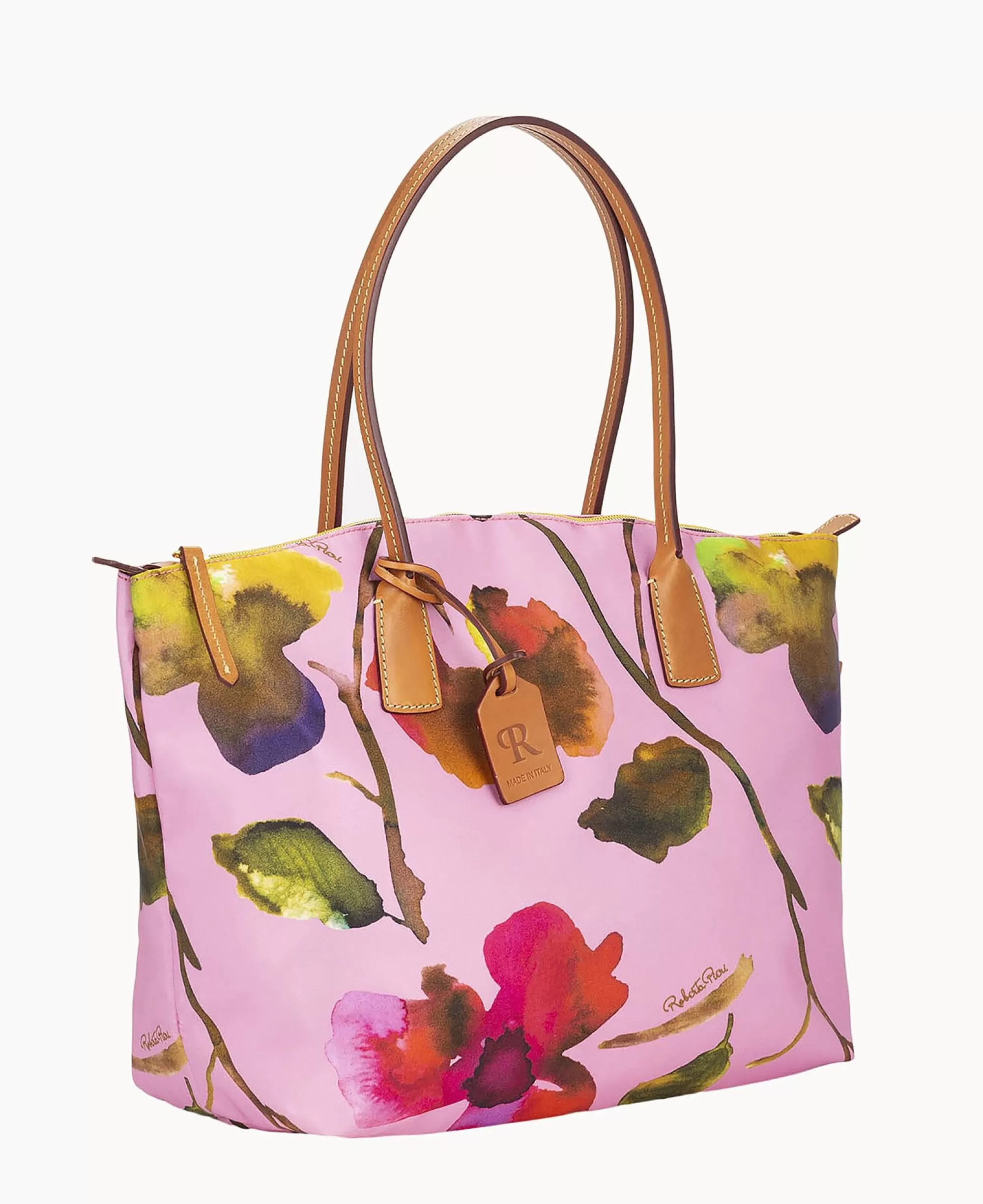 Dooney & Bourke Ready For the Getaway | Printed Fabric^Roberta Pieri Flower Classic Large Robertina Tote