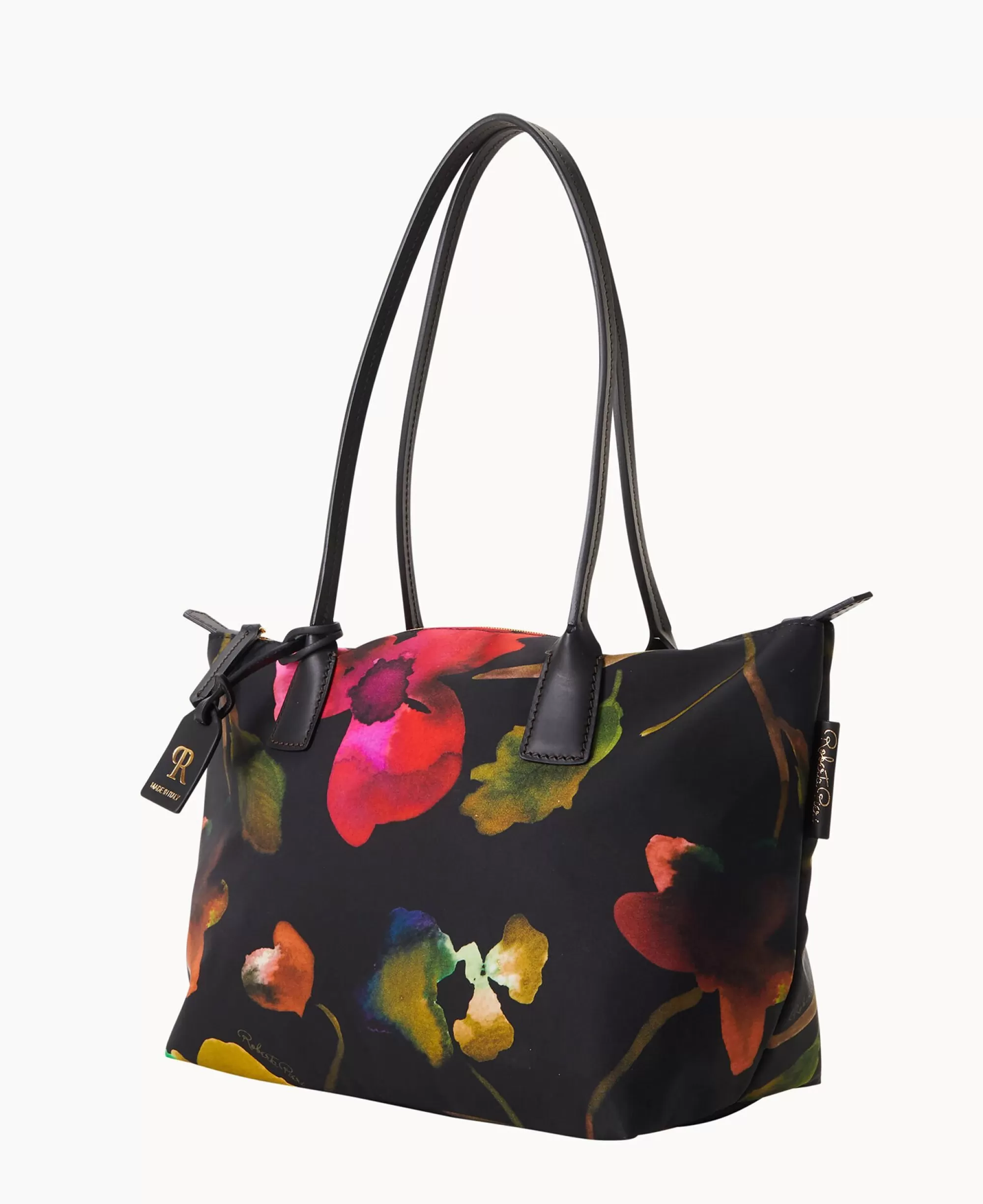 Dooney & Bourke Printed Fabric | Shoulder Bags^Roberta Pieri Flower Classic Sm Robertina Tote w Long Handle