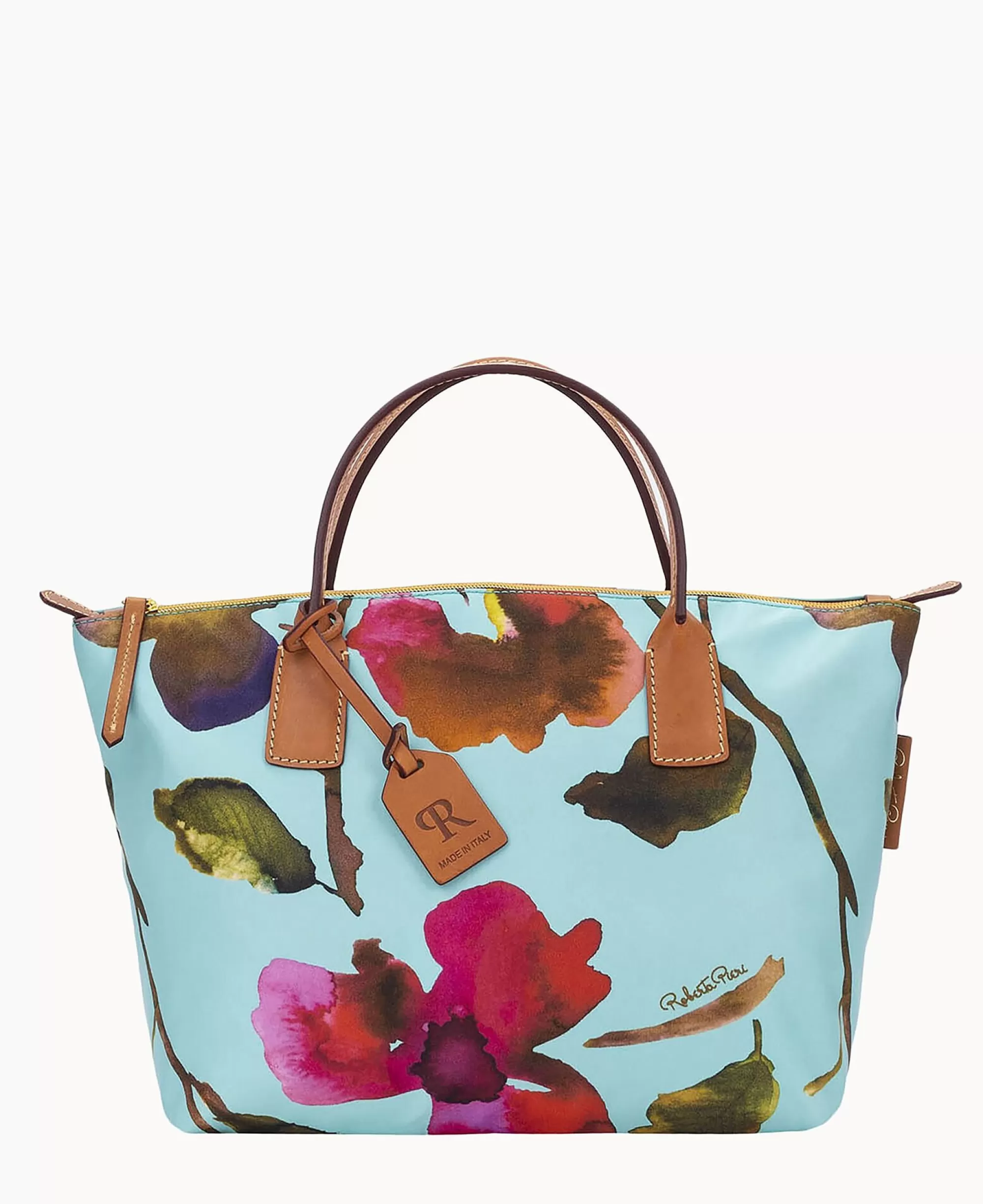 Dooney & Bourke Ready For the Getaway | Printed Fabric^Roberta Pieri Flower Classic Small Robertina Tote