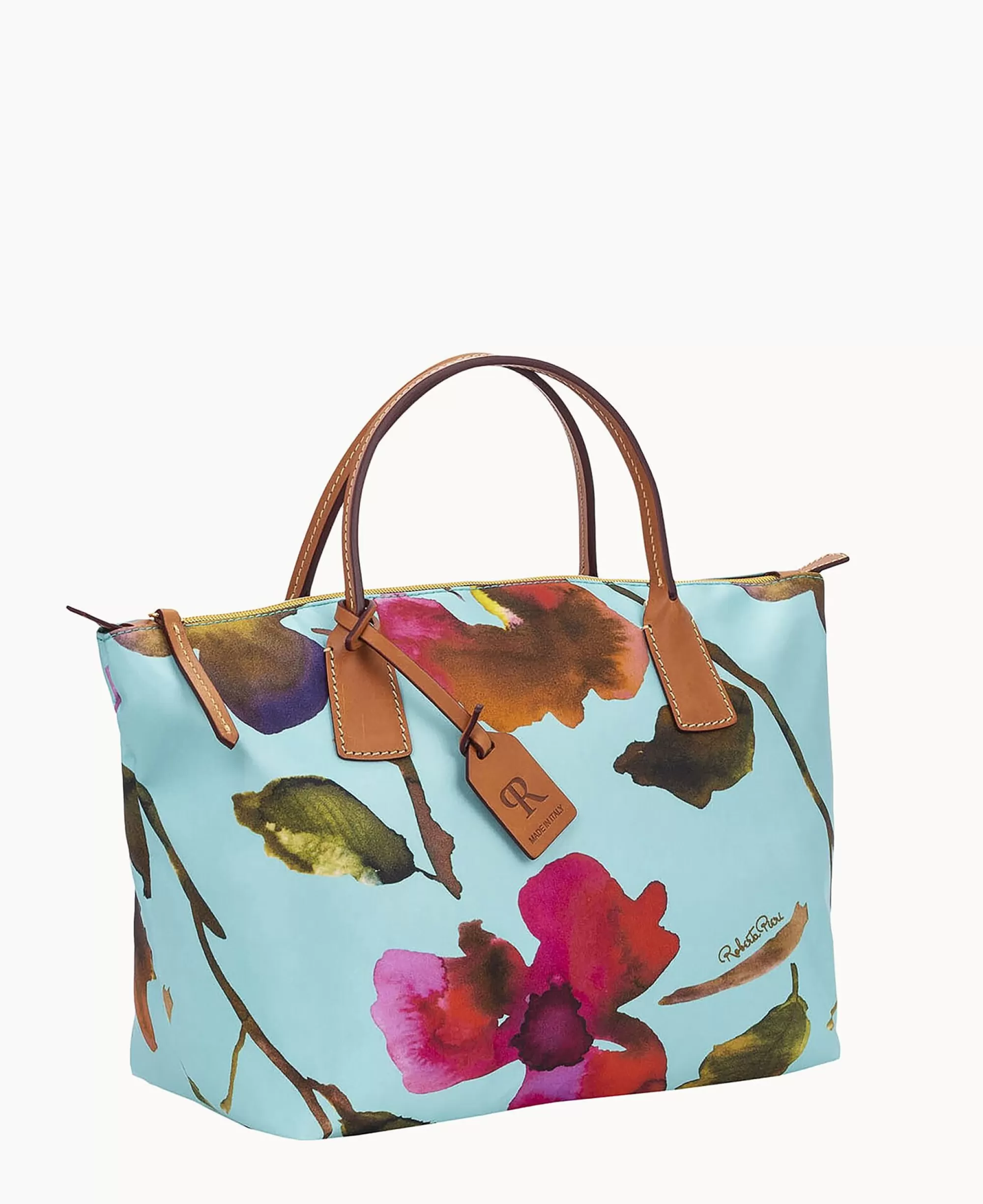 Dooney & Bourke Ready For the Getaway | Printed Fabric^Roberta Pieri Flower Classic Small Robertina Tote