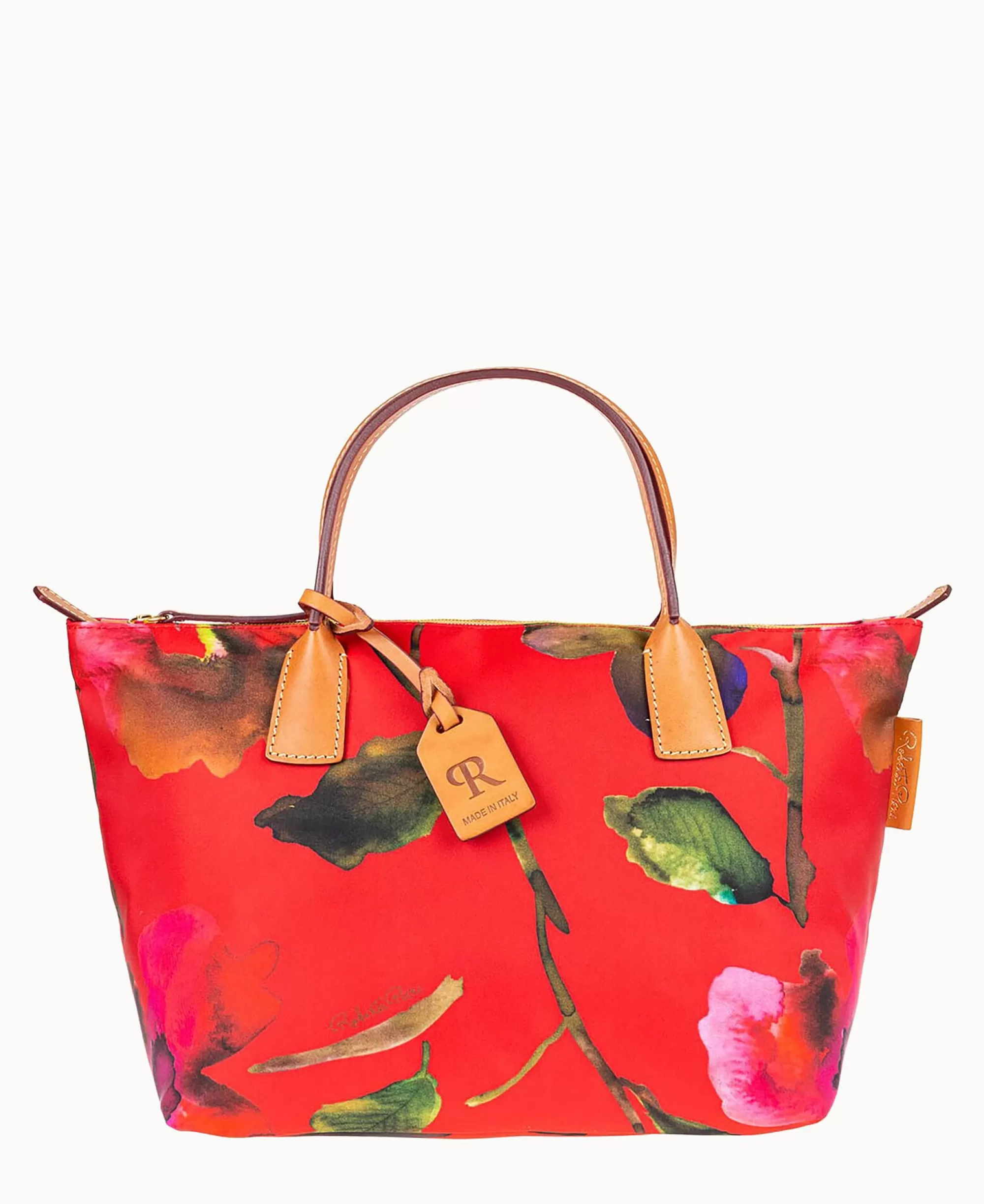 Dooney & Bourke Ready For the Getaway | Printed Fabric^Roberta Pieri Flower Classic Small Robertina Tote