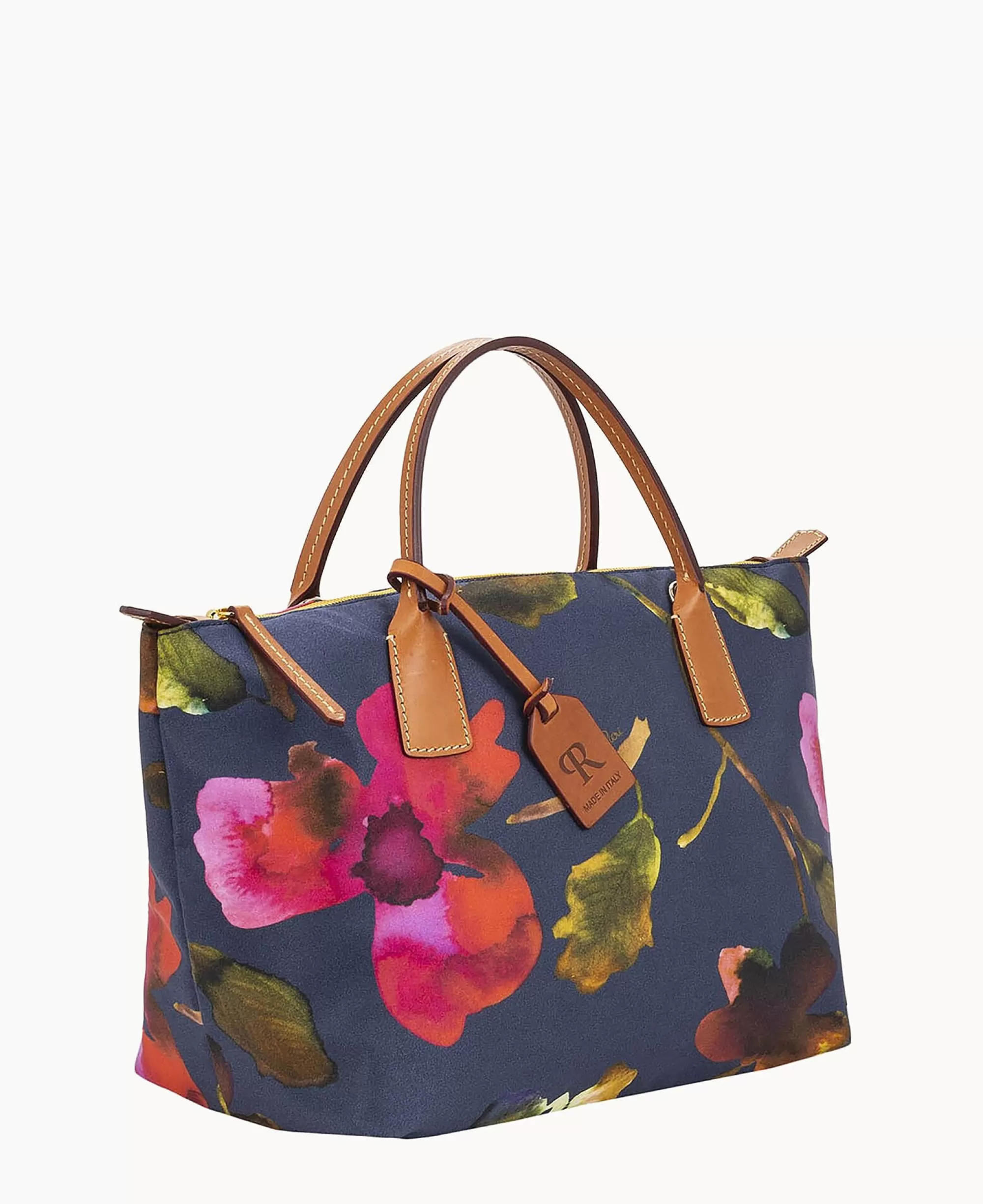 Dooney & Bourke Ready For the Getaway | Printed Fabric^Roberta Pieri Flower Classic Small Robertina Tote