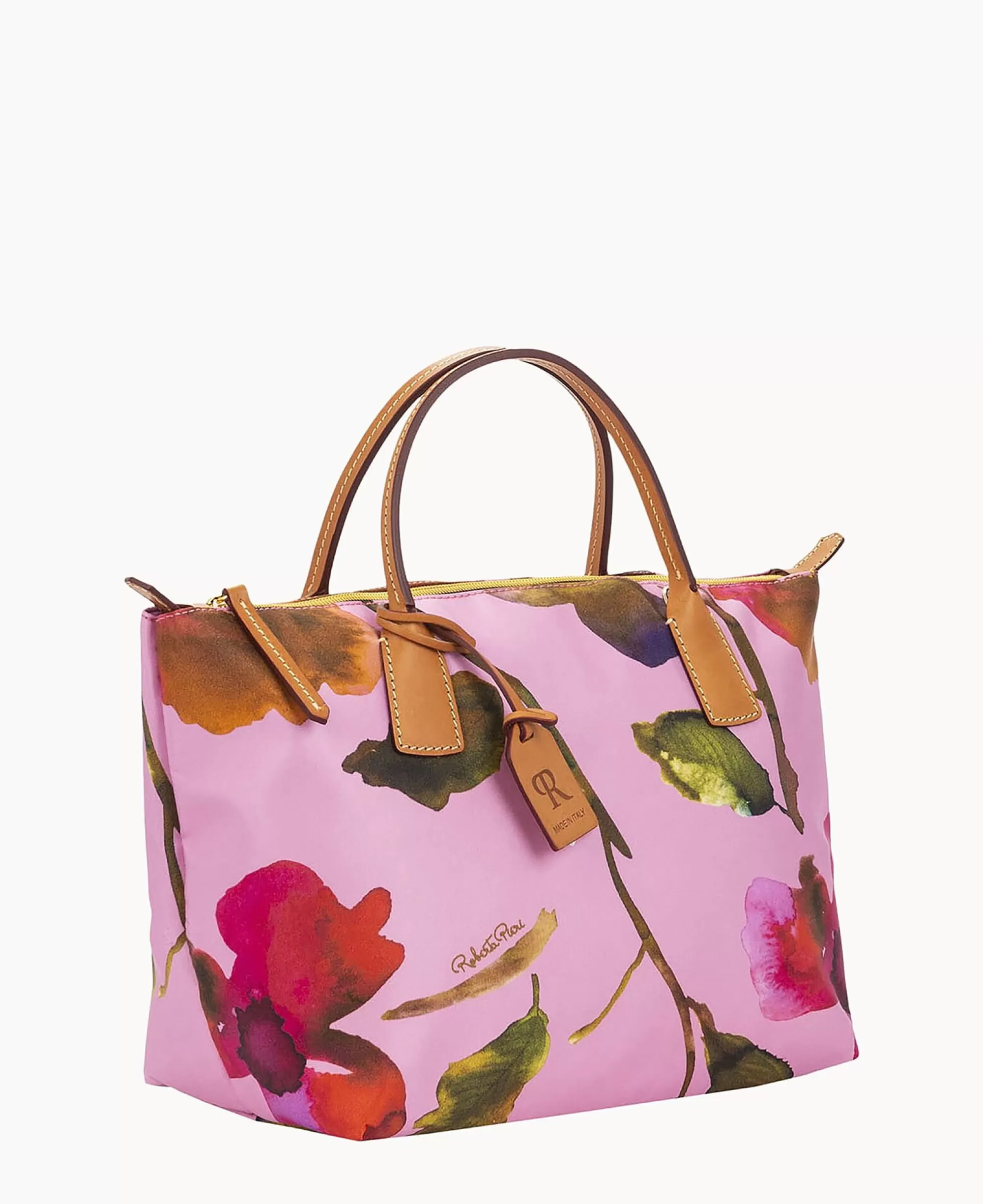 Dooney & Bourke Ready For the Getaway | Printed Fabric^Roberta Pieri Flower Classic Small Robertina Tote