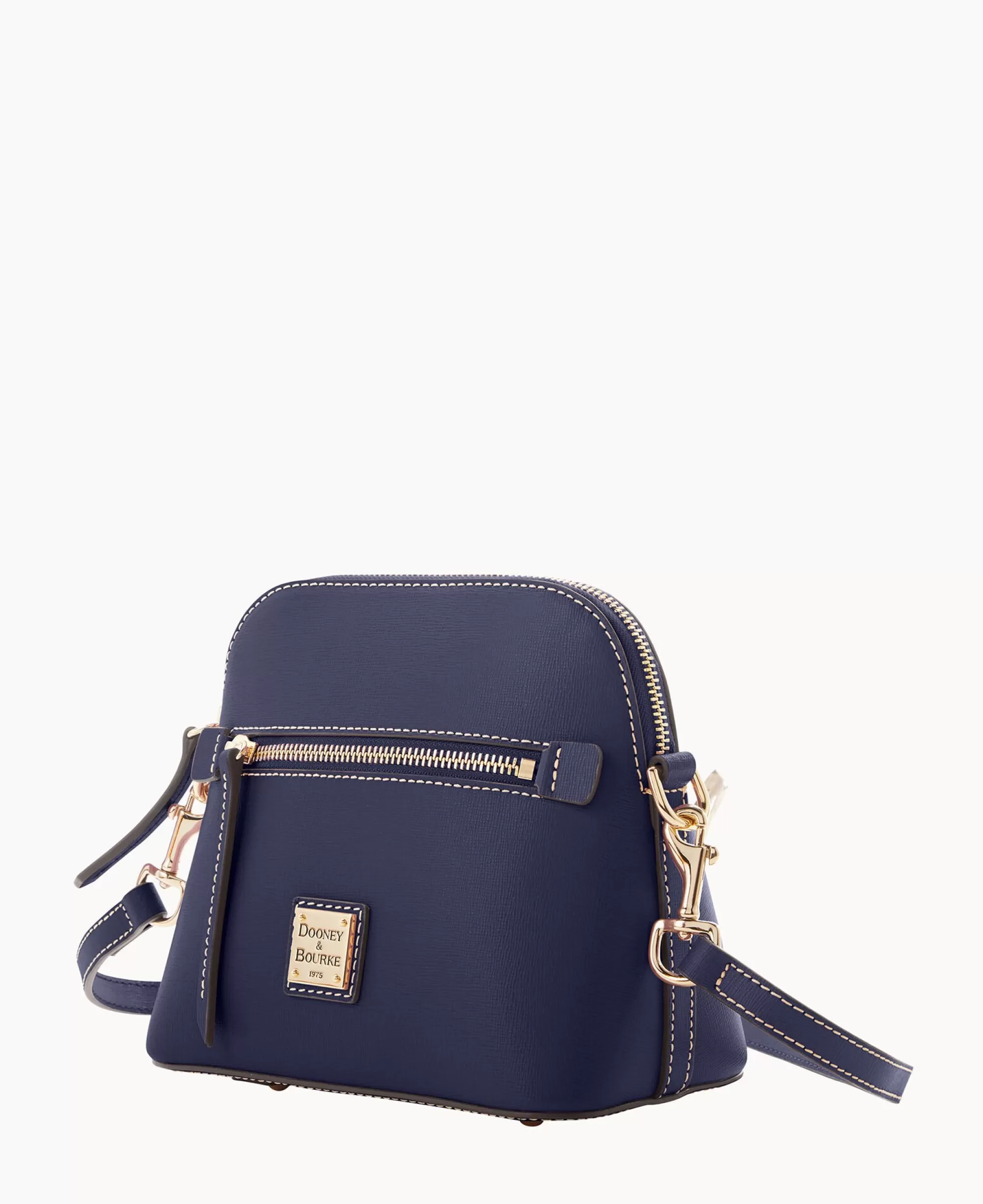 Dooney & Bourke The Saffiano Collection | Textured Leather^Saffiano Domed Crossbody