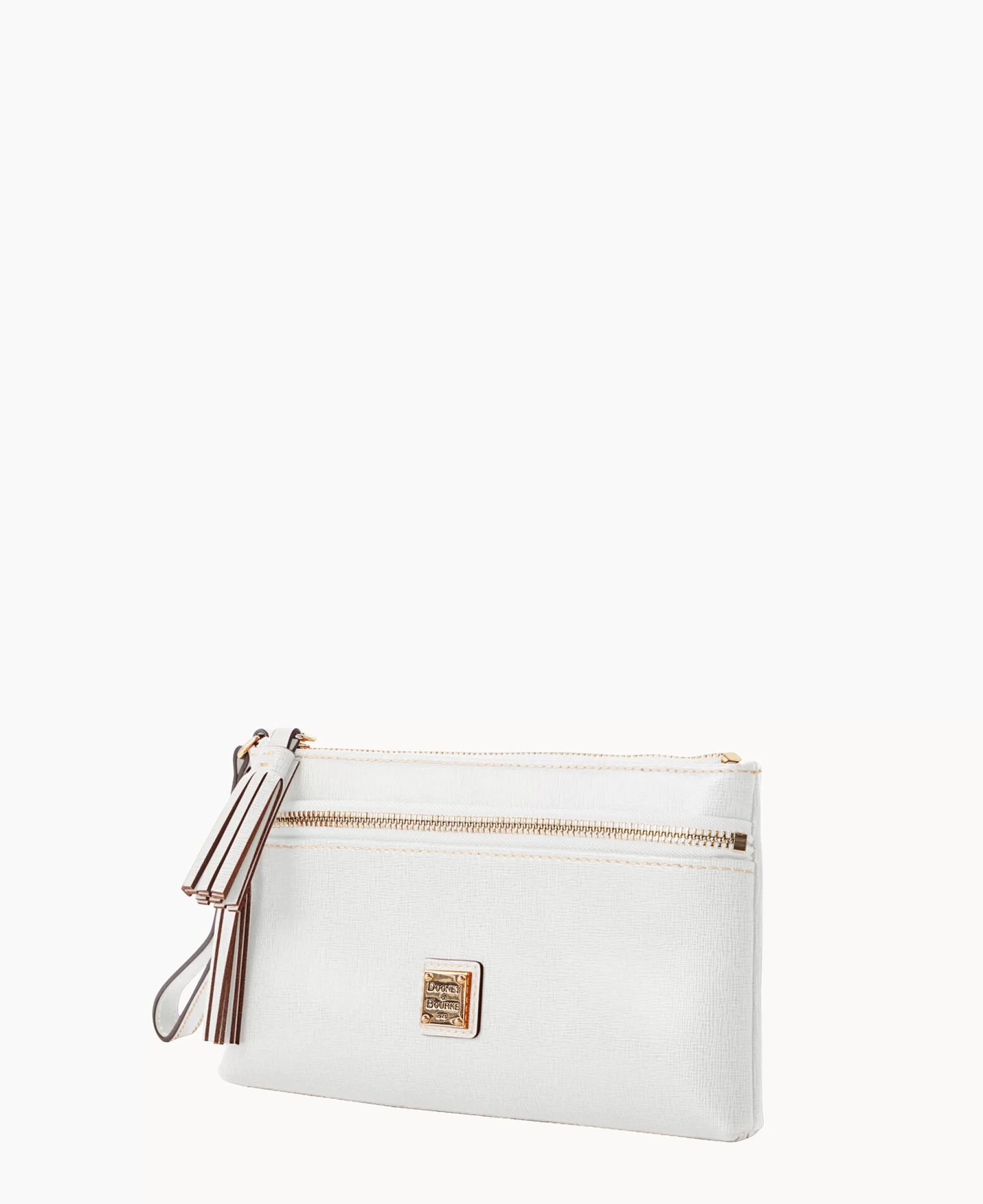 Dooney & Bourke The Saffiano Collection | Grab and Go^Saffiano Double Zip Wristlet