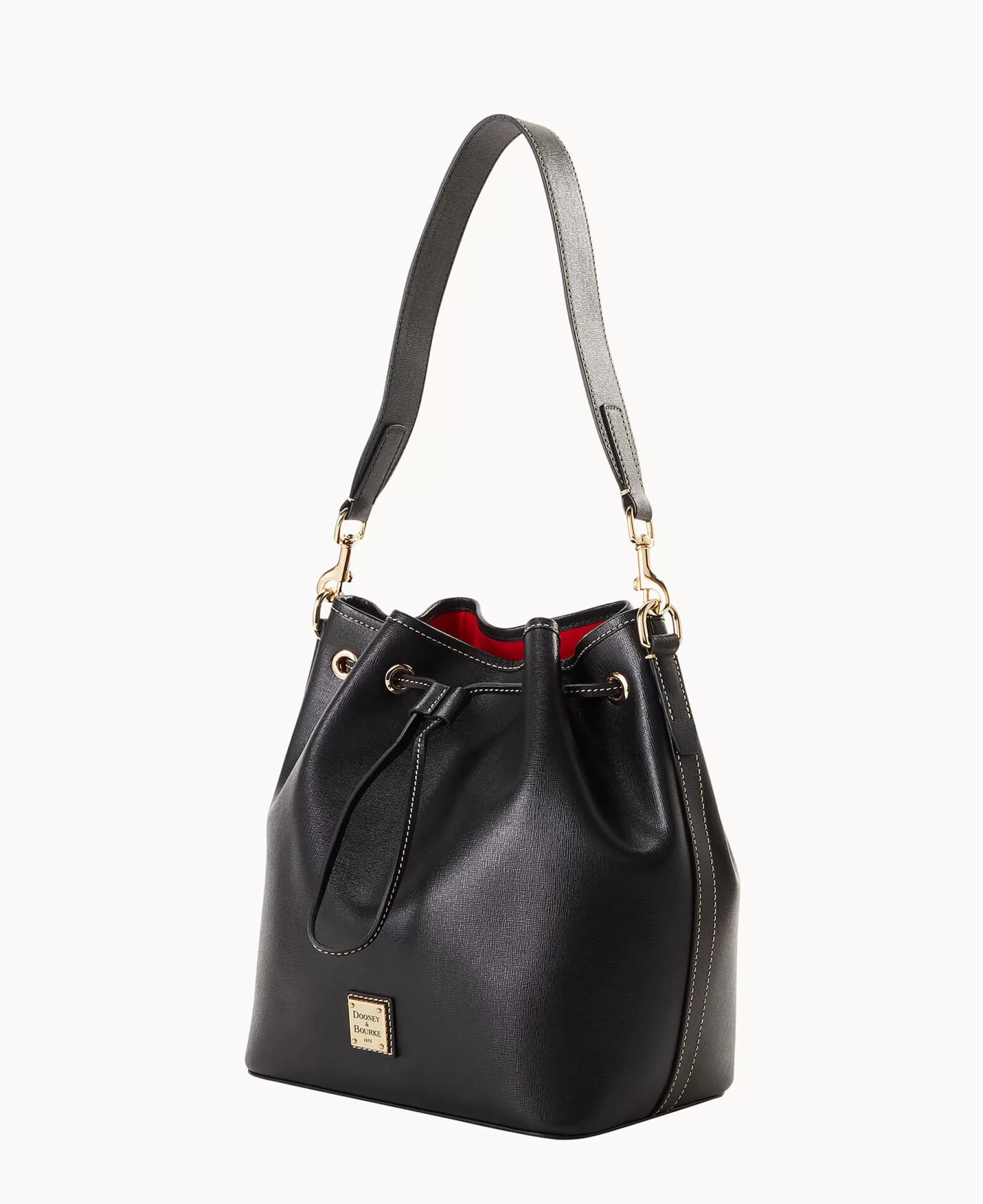 Dooney & Bourke The Saffiano Collection | Textured Leather^Saffiano Drawstring